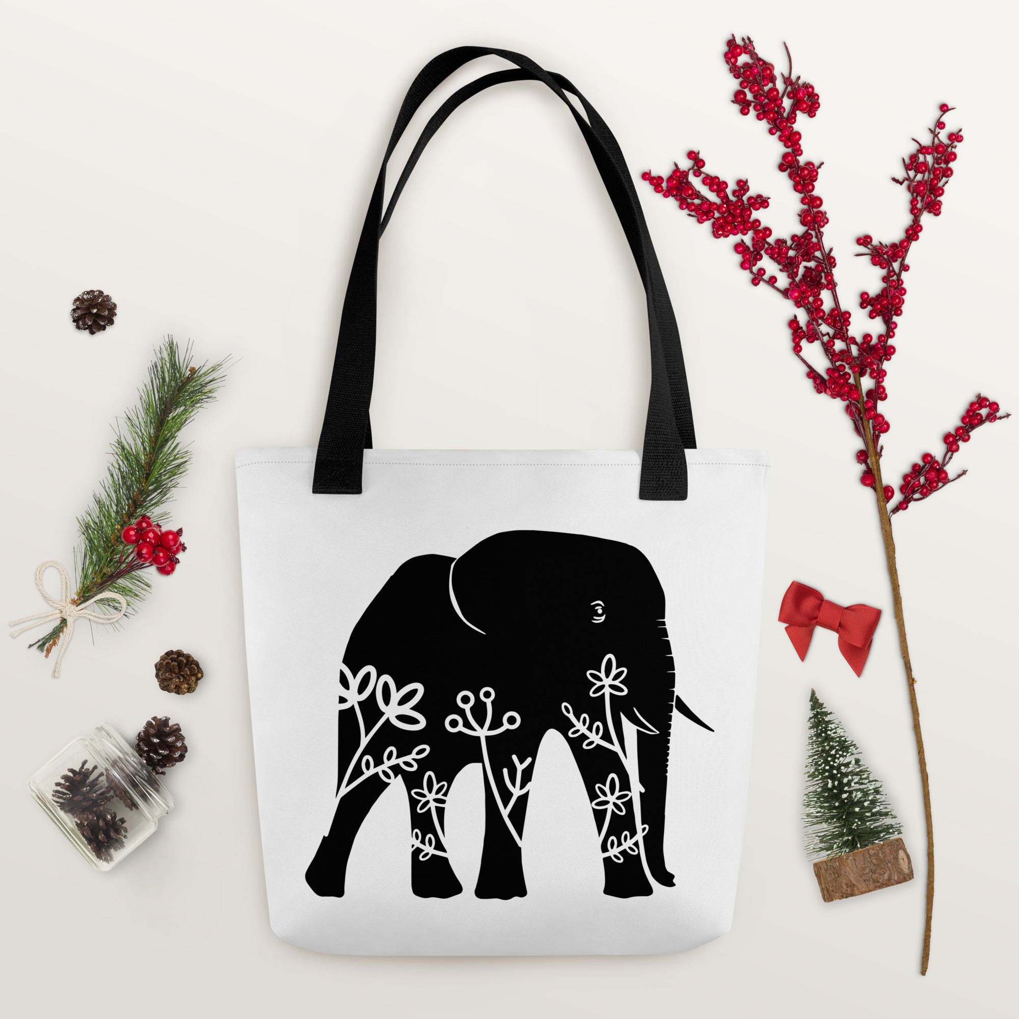 Tote bag Wildlife Elephant
