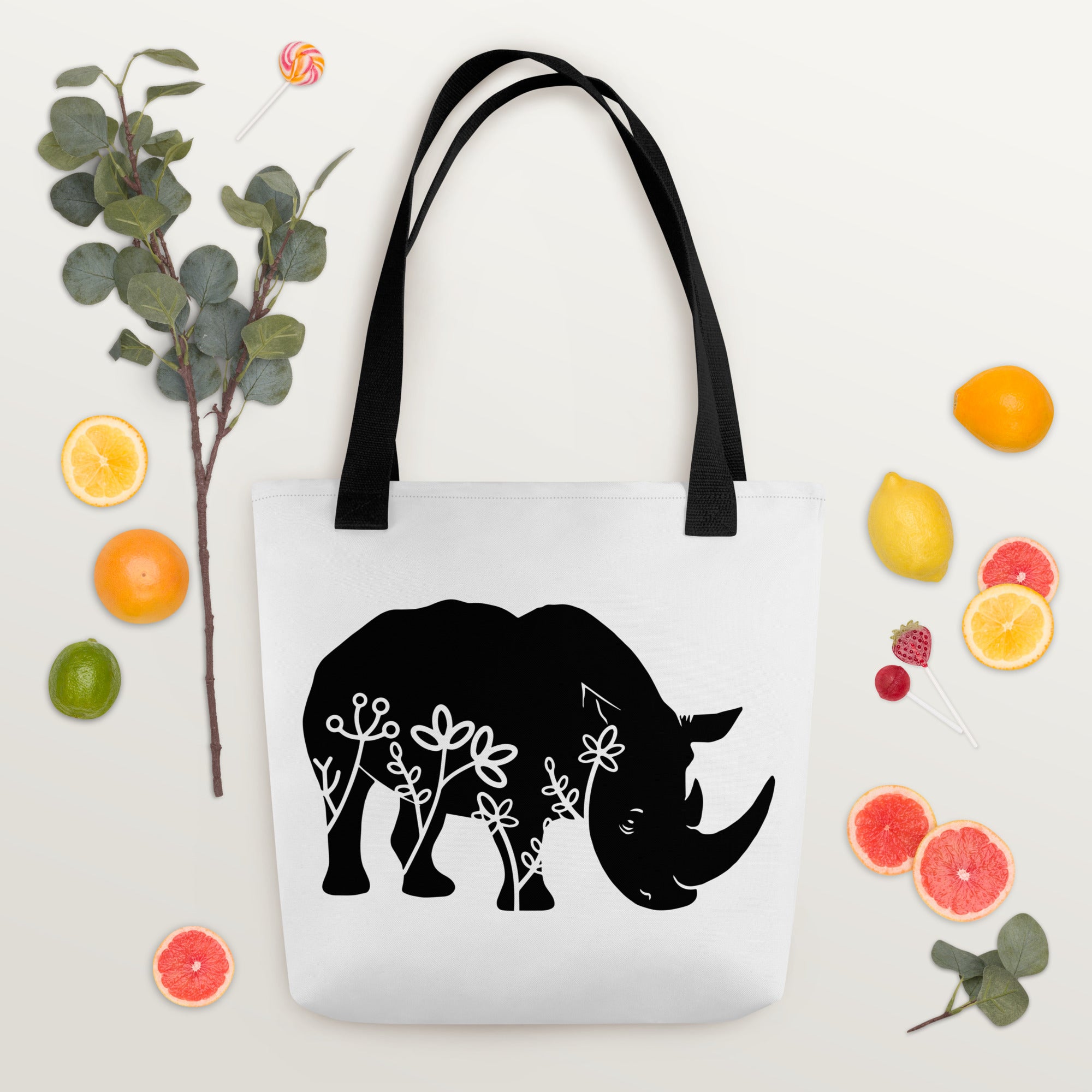 Tote bag Wildlife Rhino