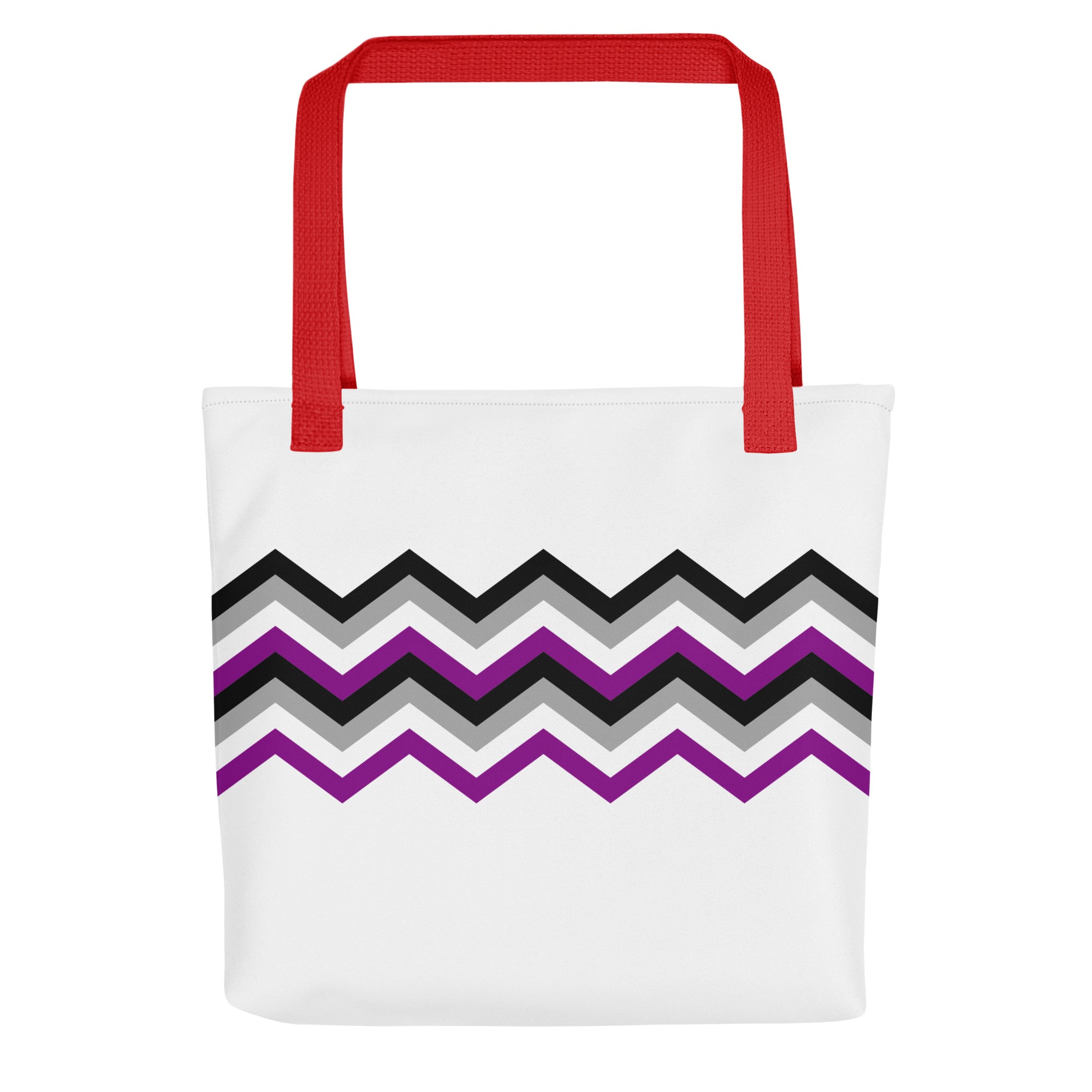 Tote bag Zigzag Asexual