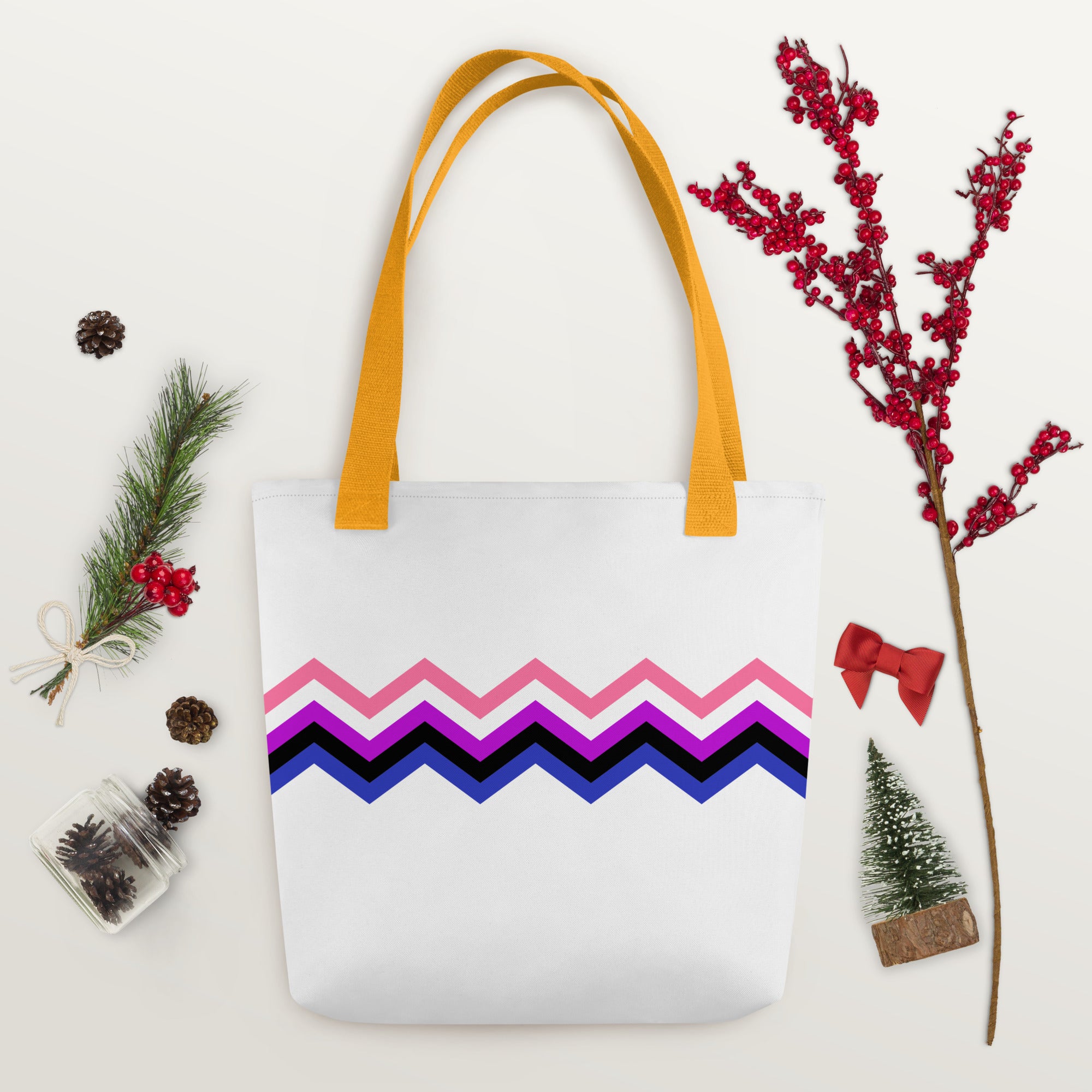 Tote bag Zigzag Genderfluid