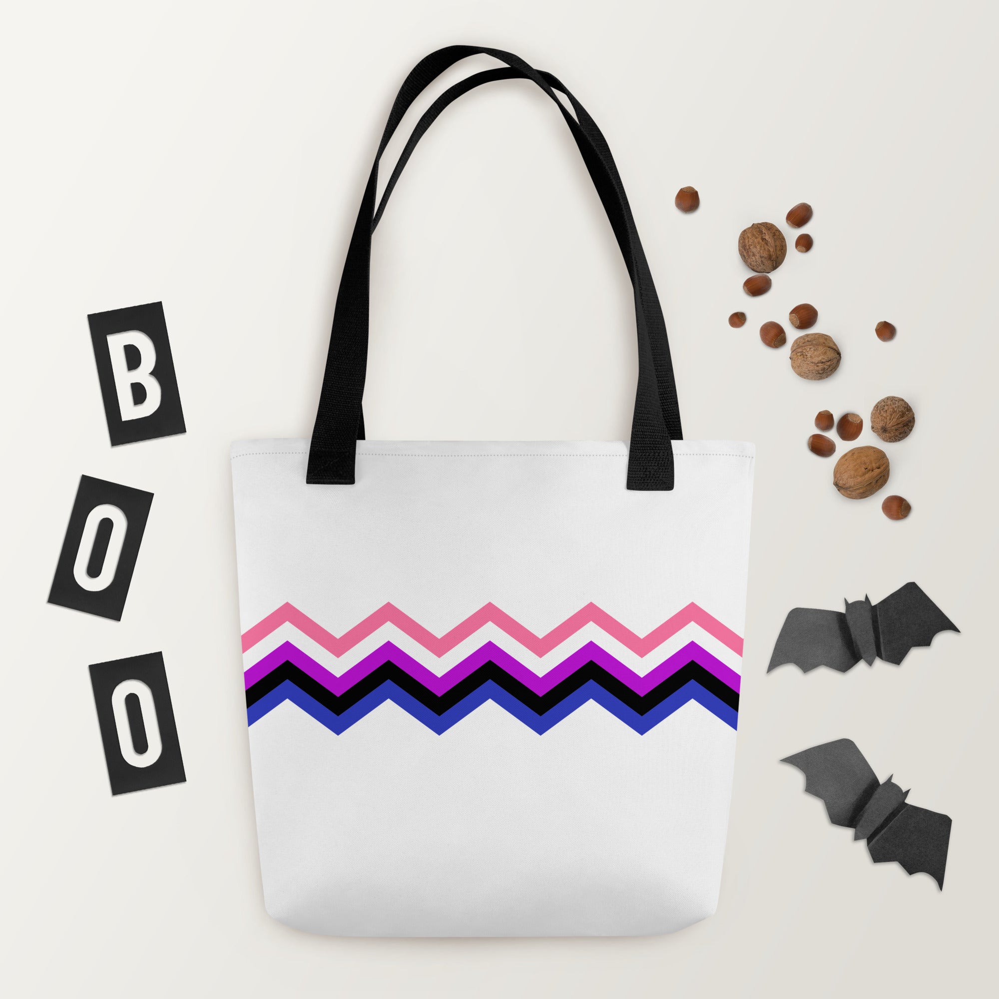 Tote bag Zigzag Genderfluid