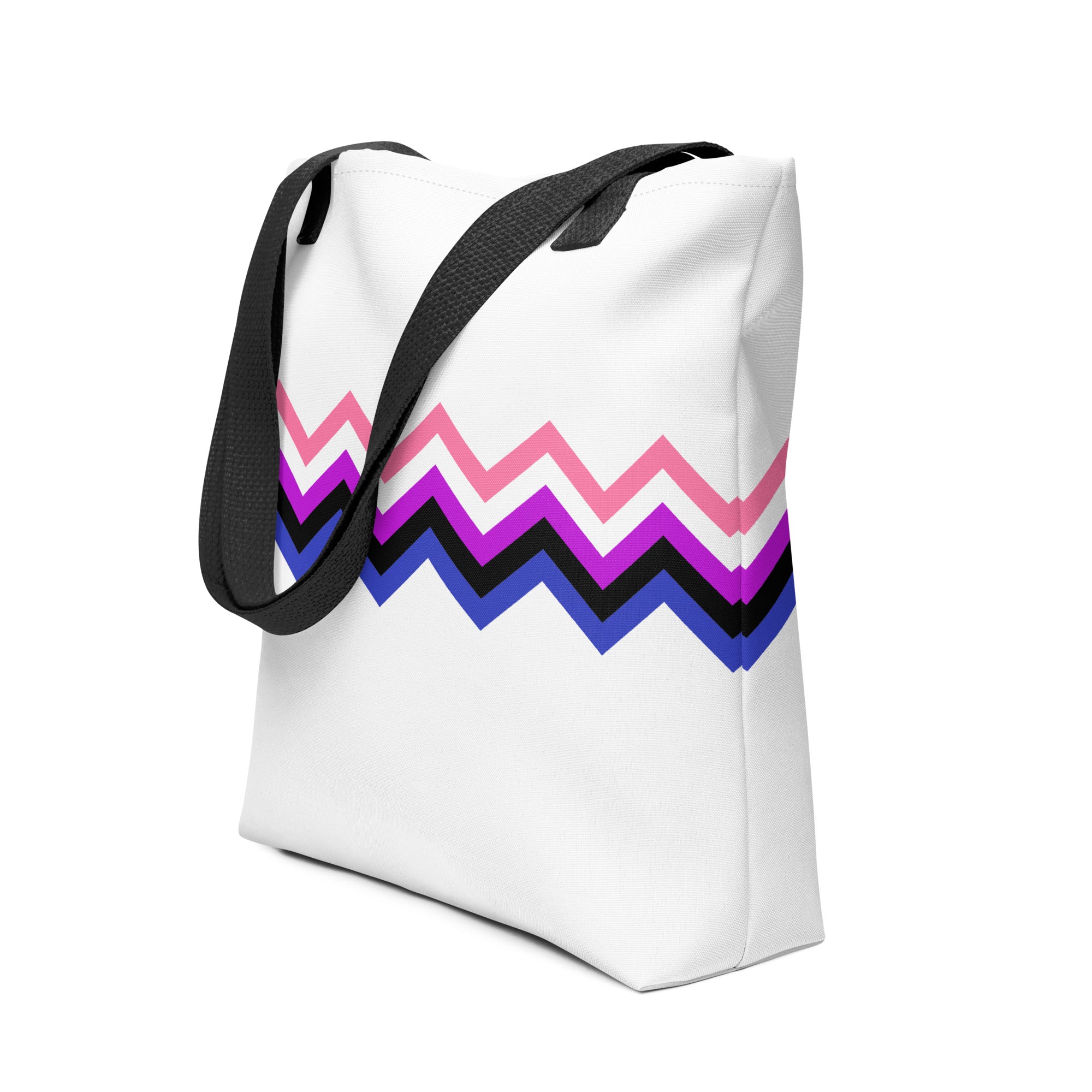 Tote bag Zigzag Genderfluid