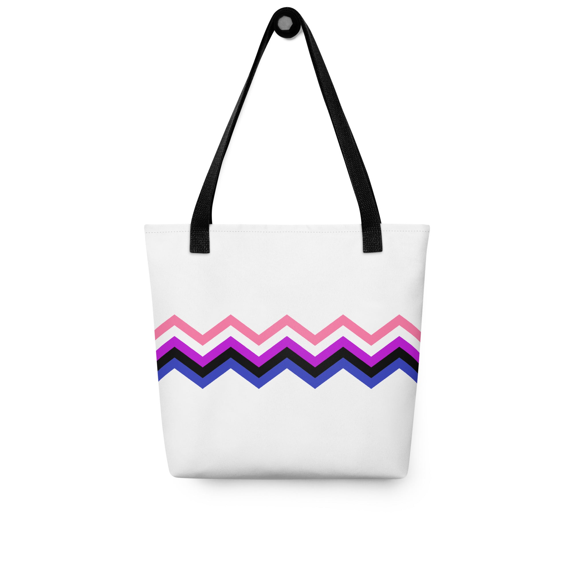 Tote bag Zigzag Genderfluid