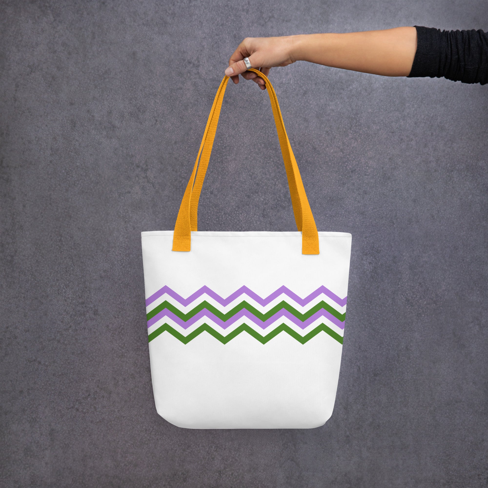 Tote bag Zigzag Genderqueer