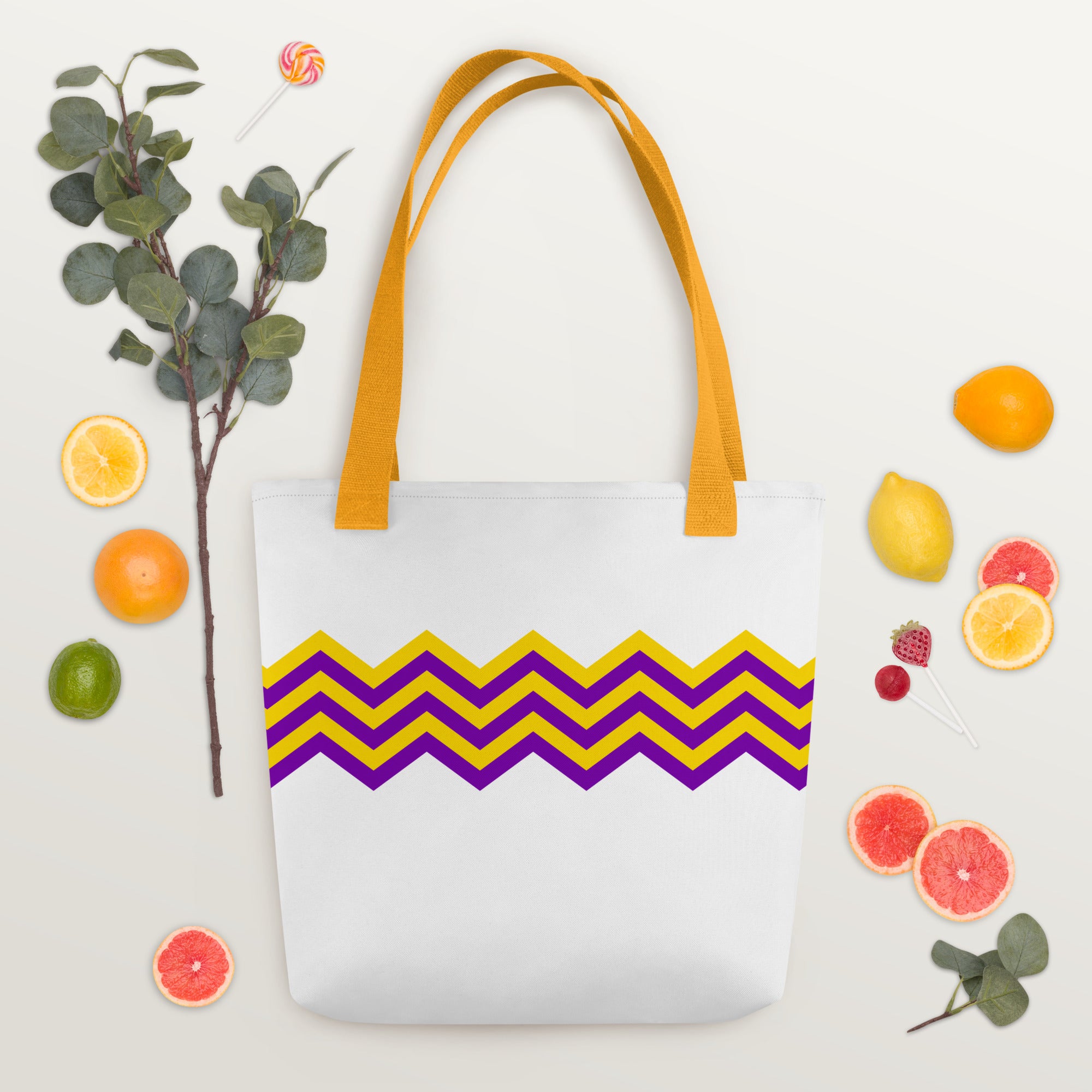 Tote bag Zigzag Intersex