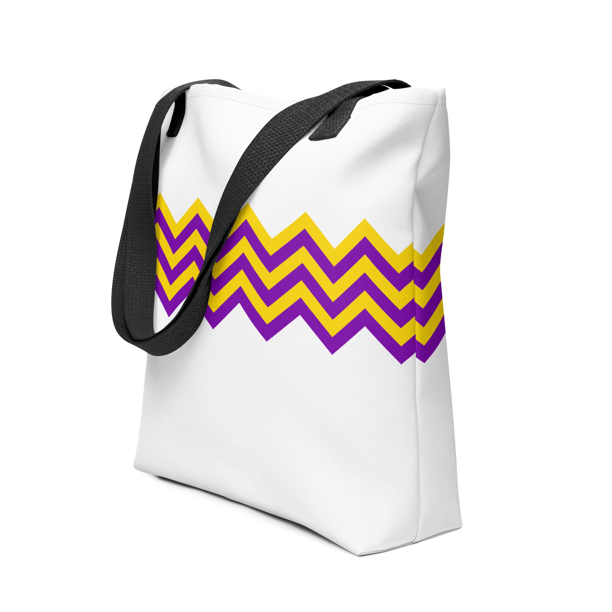 Tote bag Zigzag Intersex