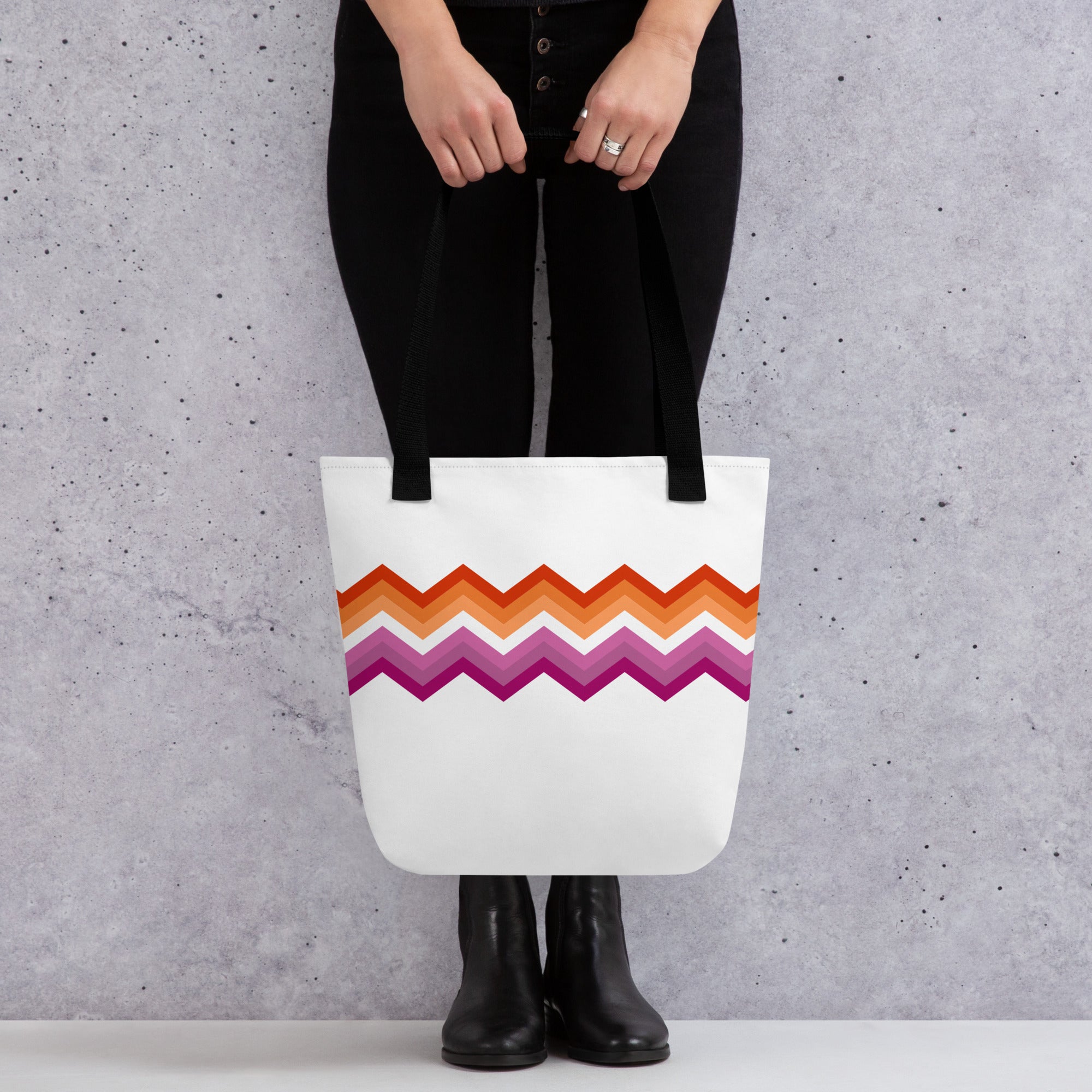 Tote bag Zigzag Lesbian