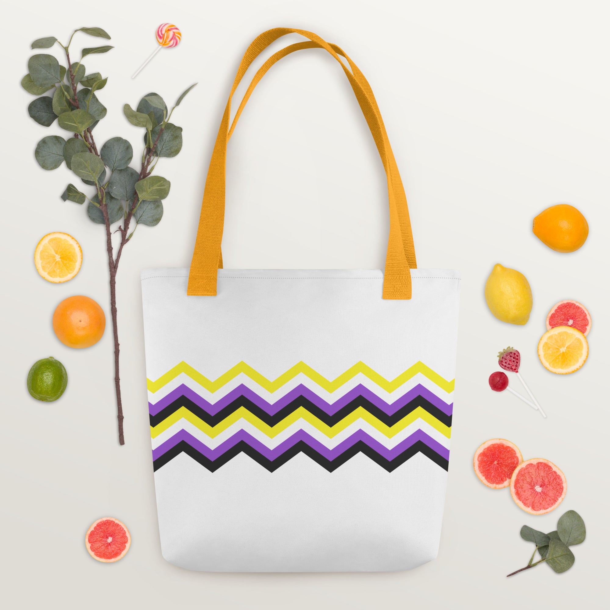 Tote bag Zigzag Nonbinary