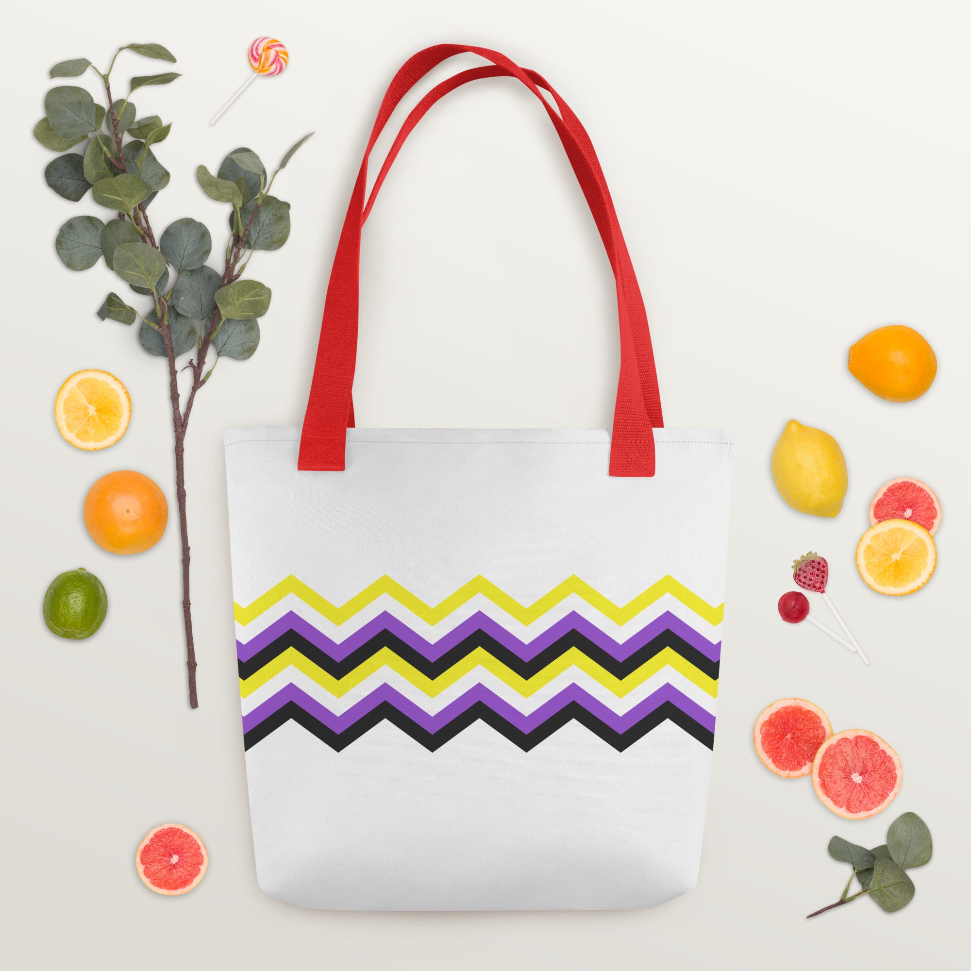 Tote bag Zigzag Nonbinary