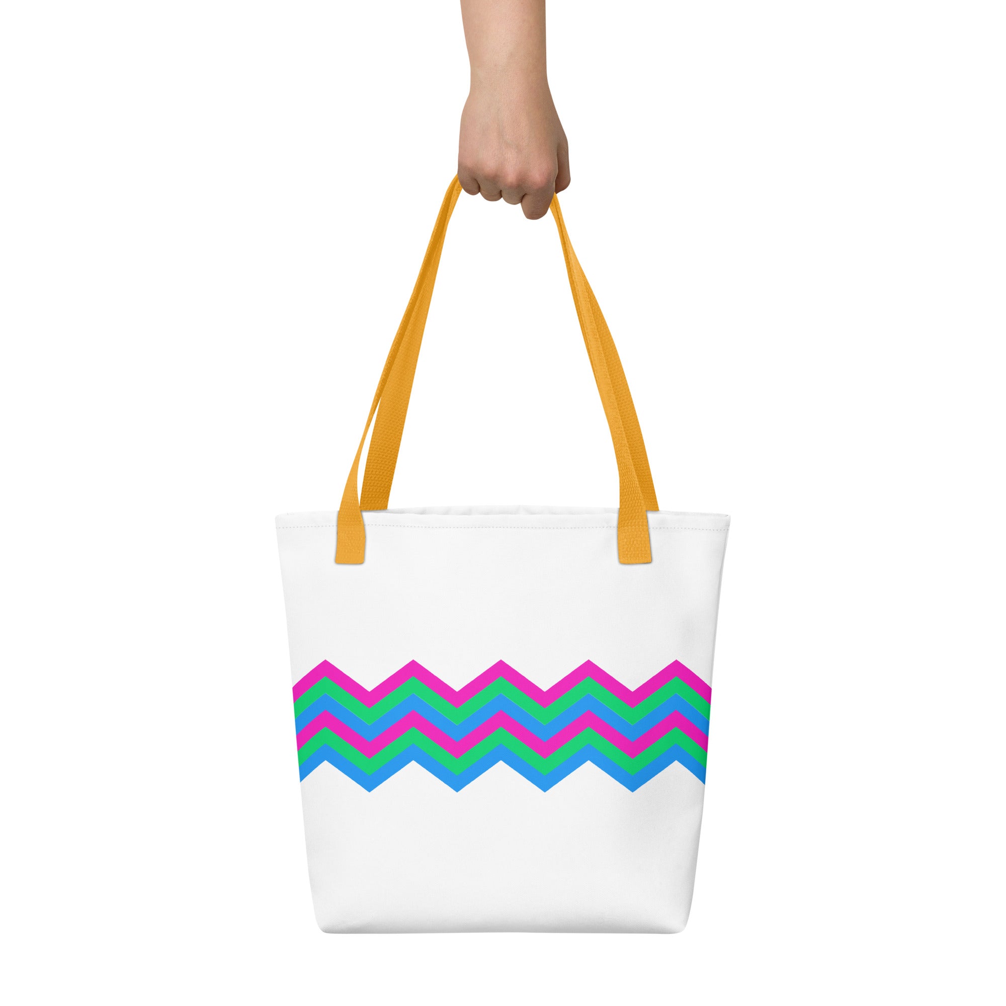Tote bag Zigzag Polysexual