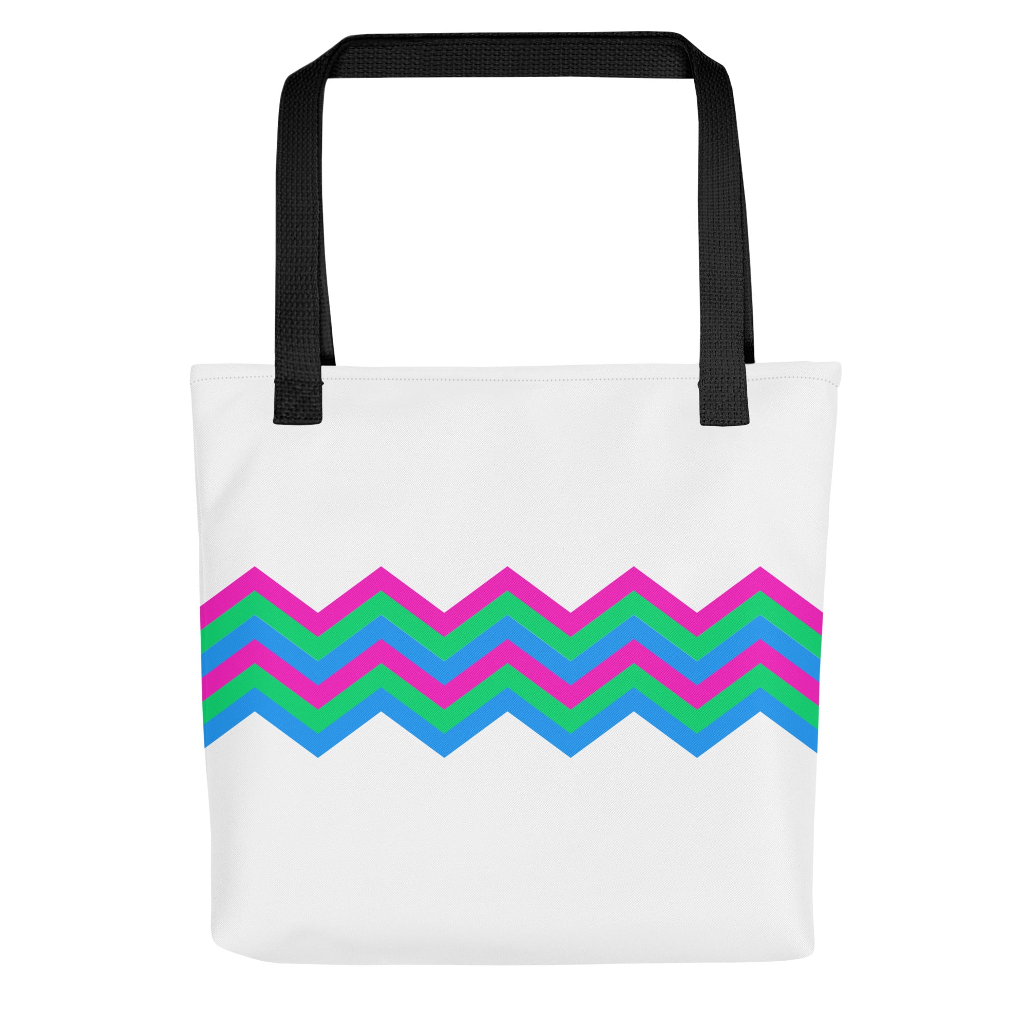 Tote bag Zigzag Polysexual