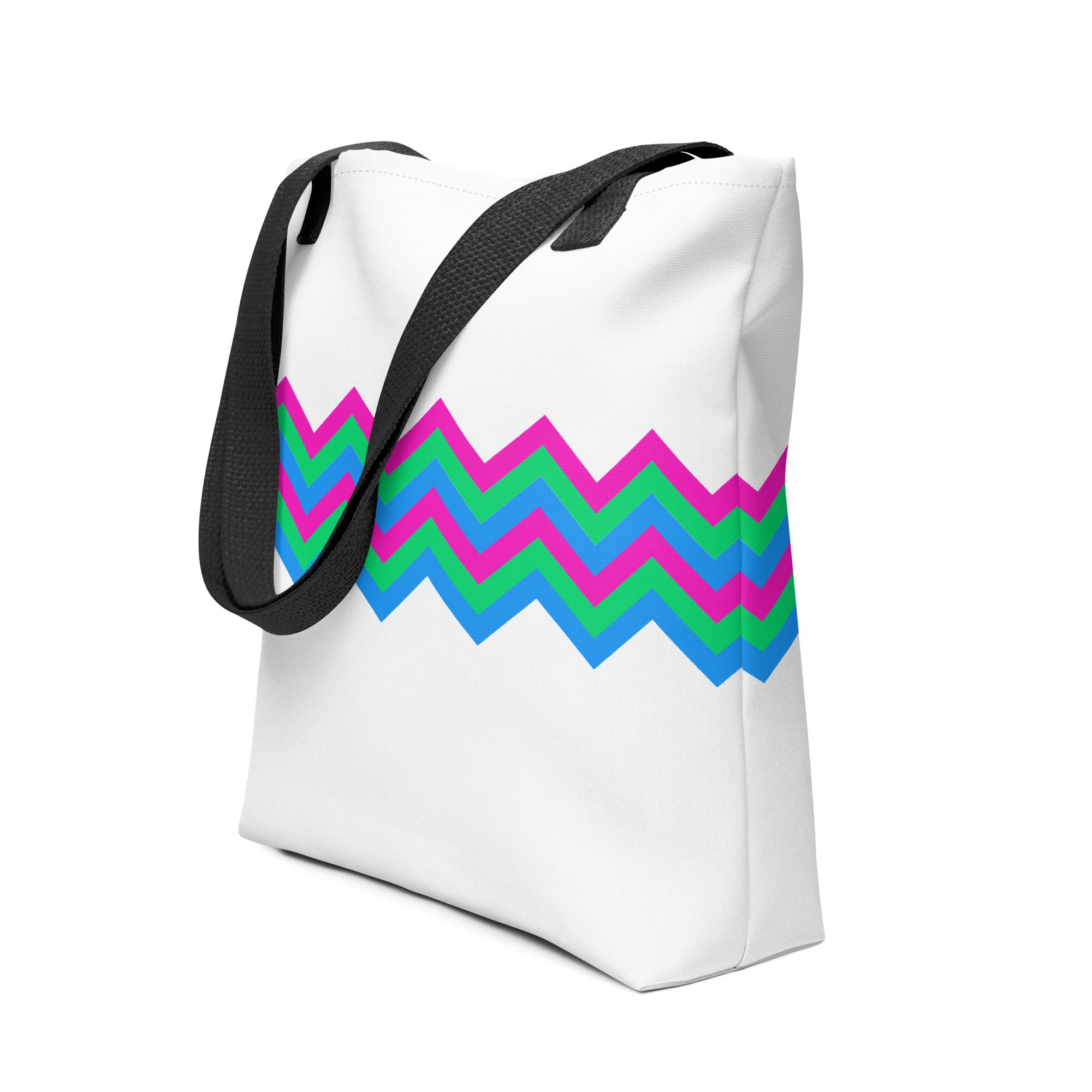 Tote bag Zigzag Polysexual