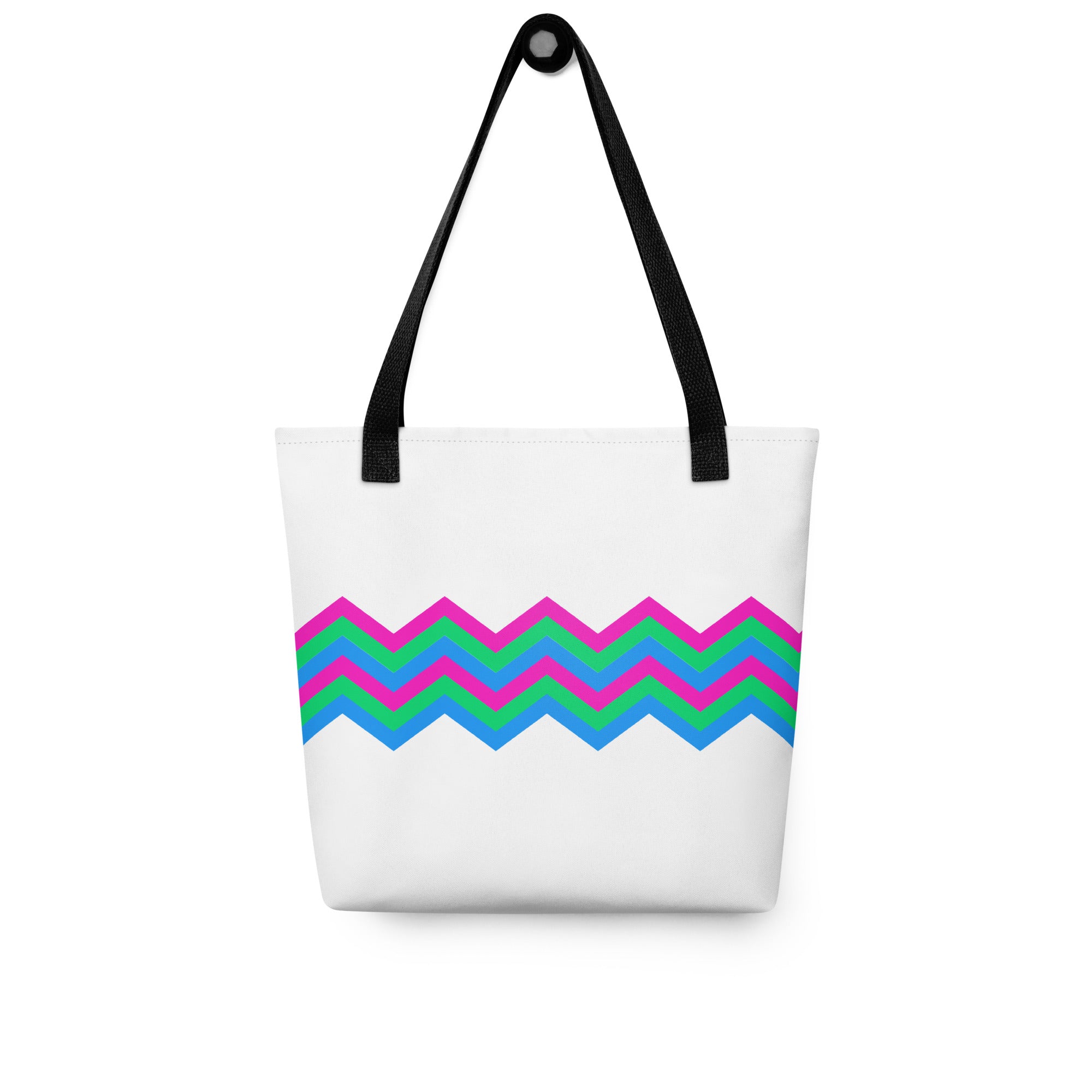 Tote bag Zigzag Polysexual