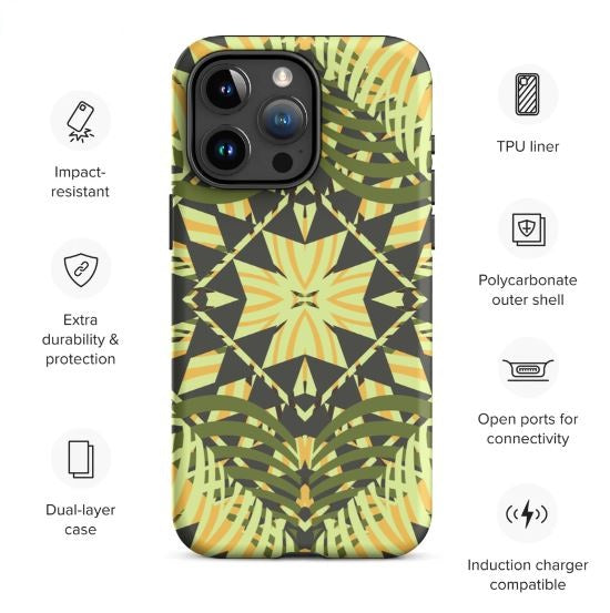 Tough Case for iPhone® African Motif Pattern III