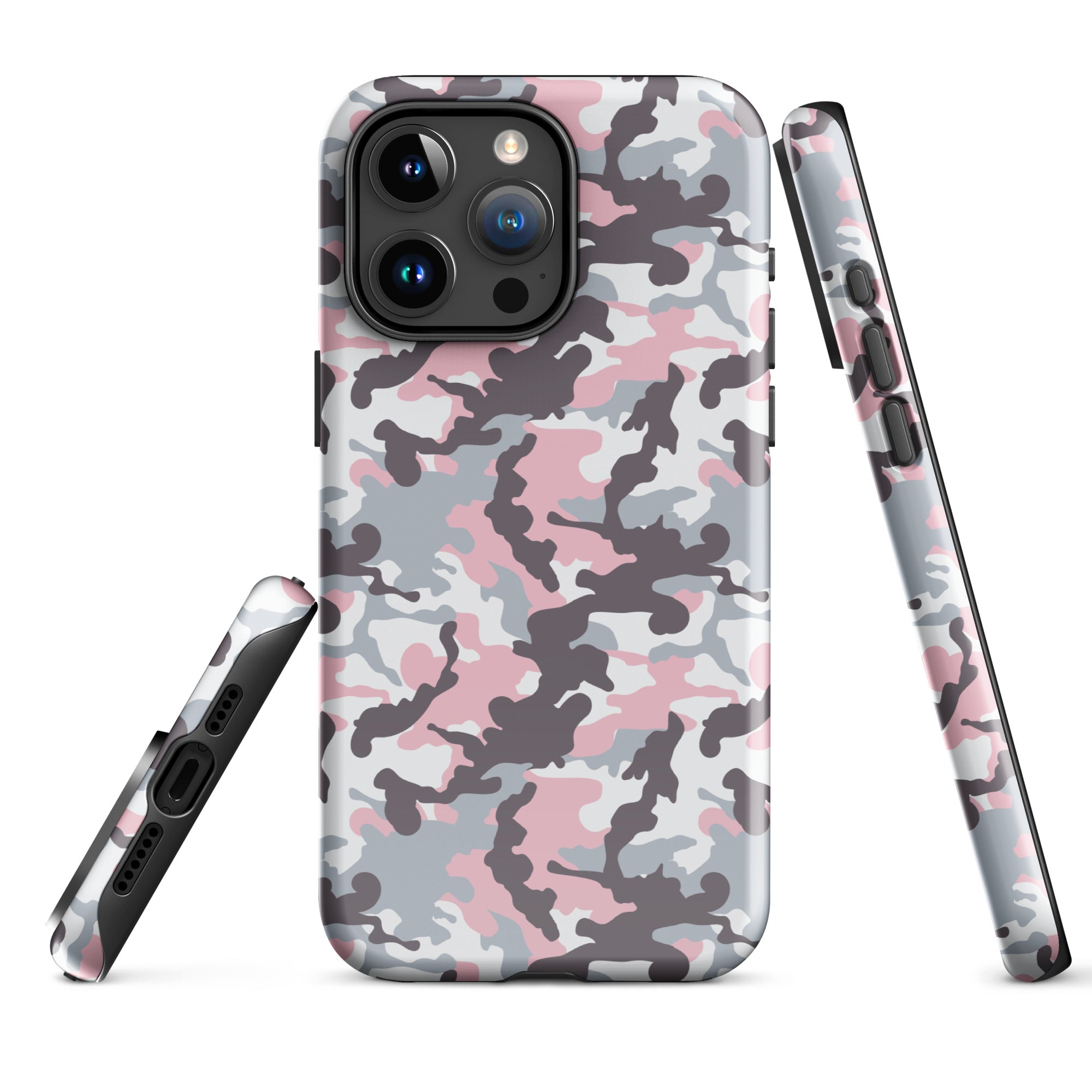 Tough Case for iPhone® Camo Pink