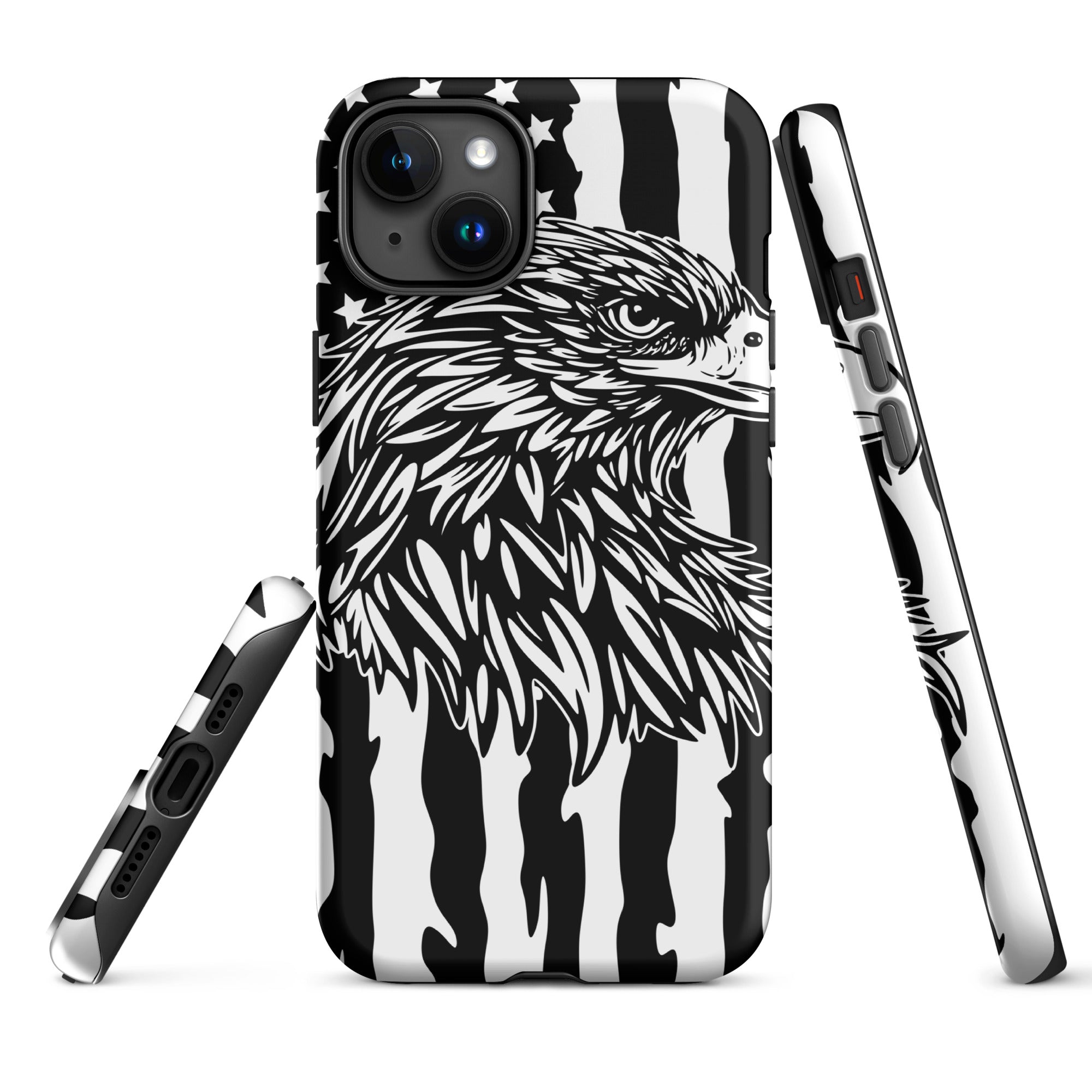Tough Case for iPhone® Eagle Mono