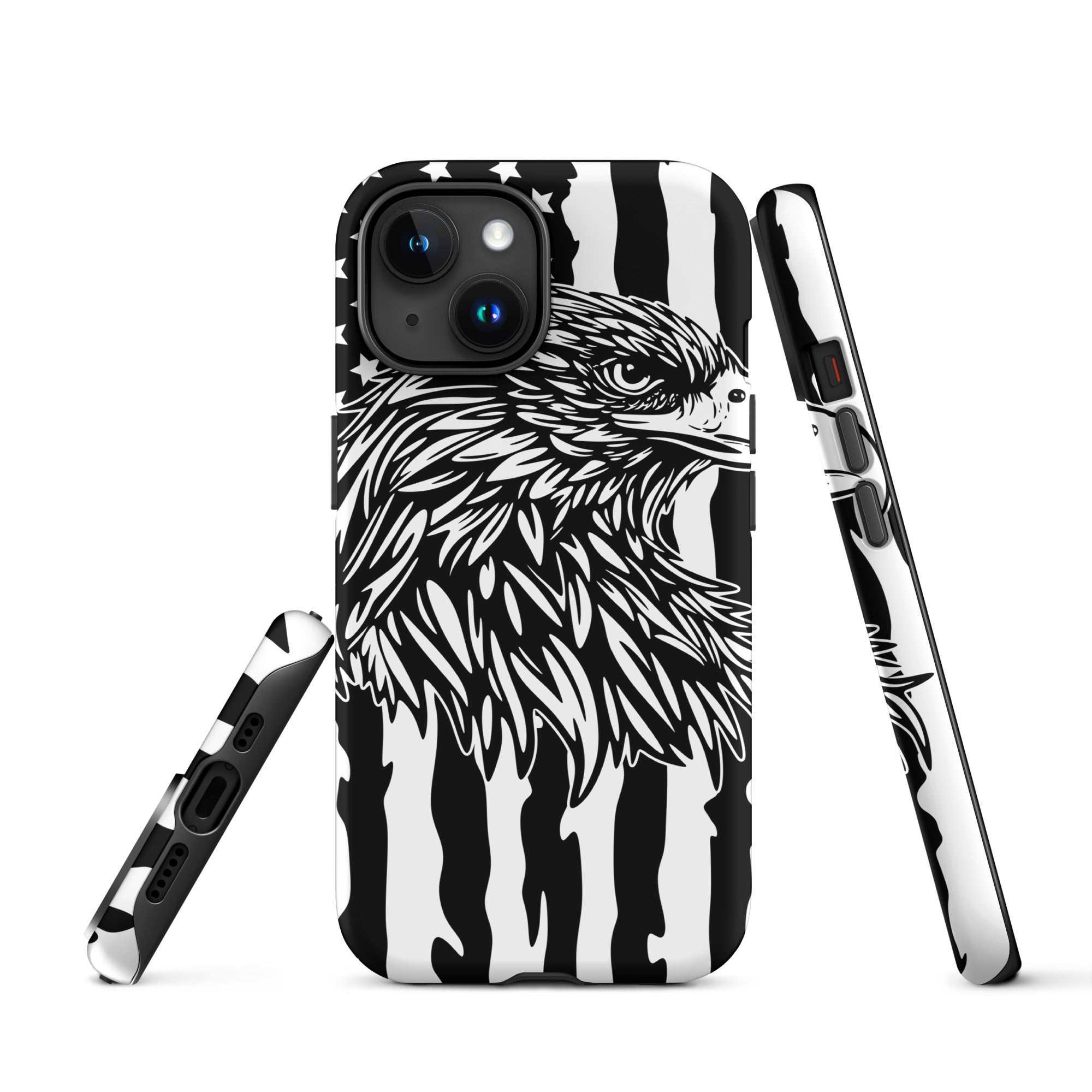 Tough Case for iPhone® Eagle Mono