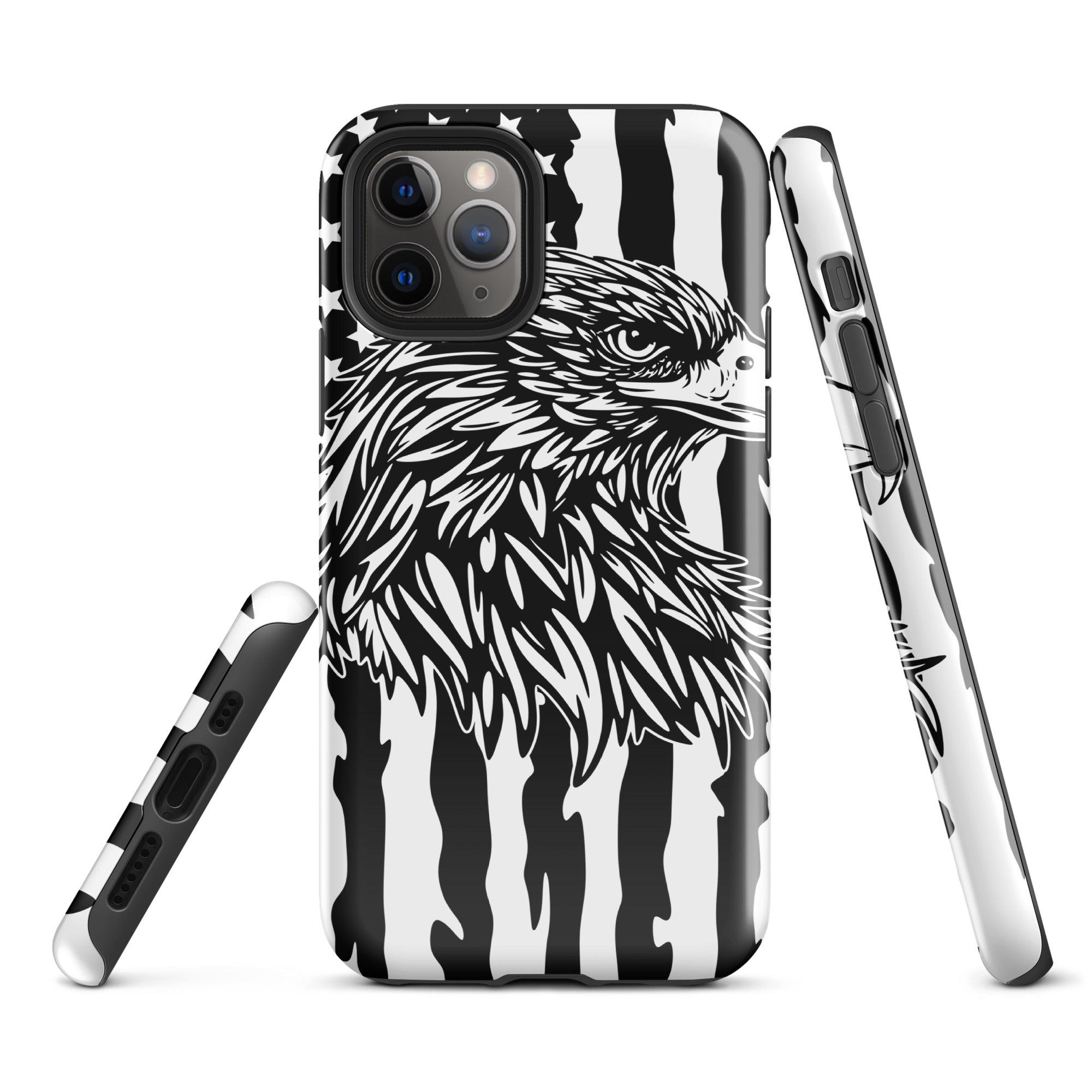 Tough Case for iPhone® Eagle Mono