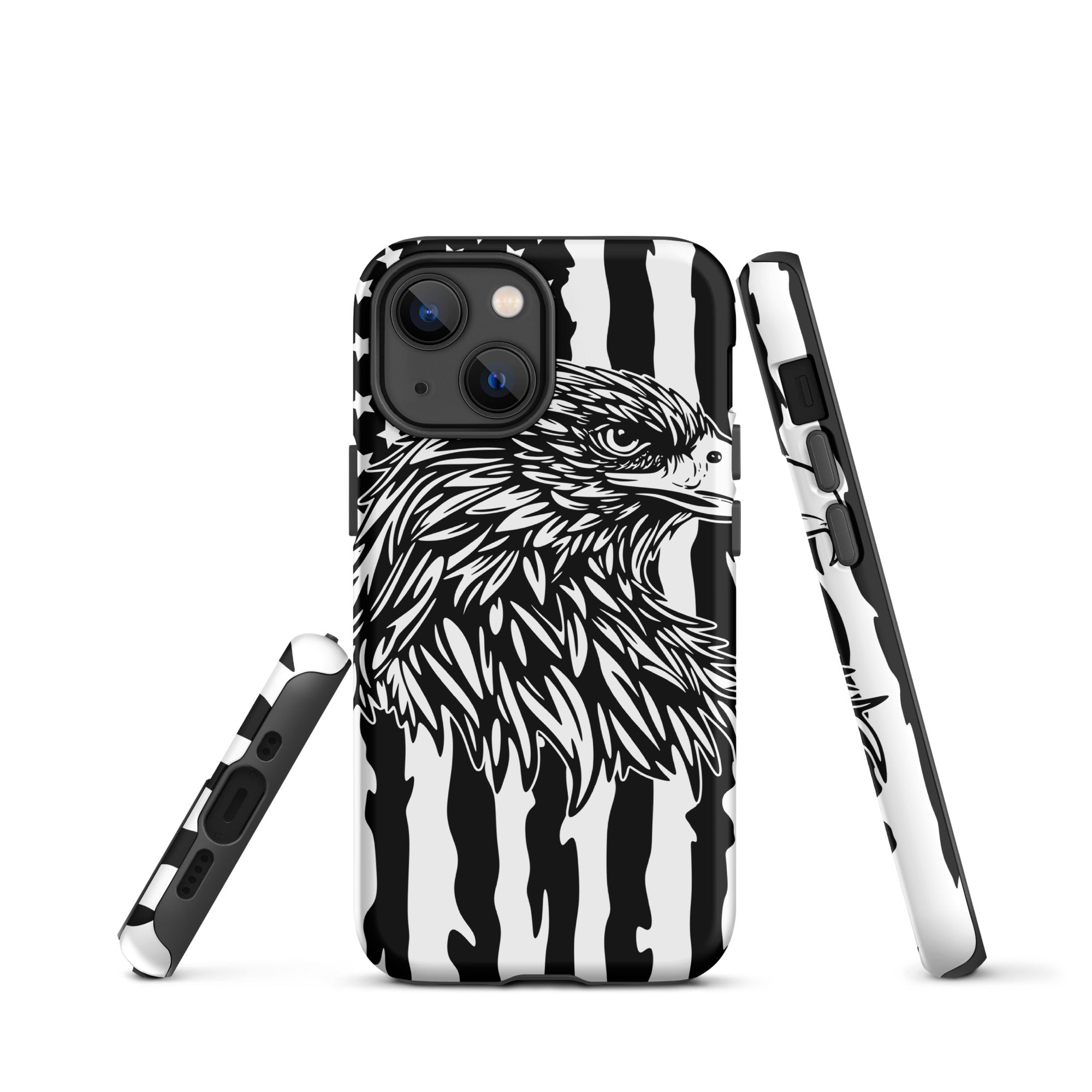 Tough Case for iPhone® Eagle Mono