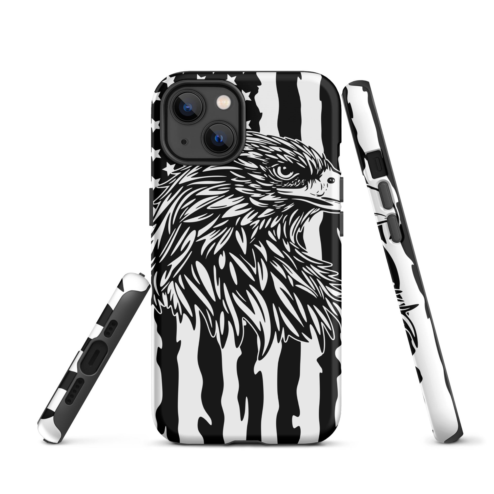 Tough Case for iPhone® Eagle Mono