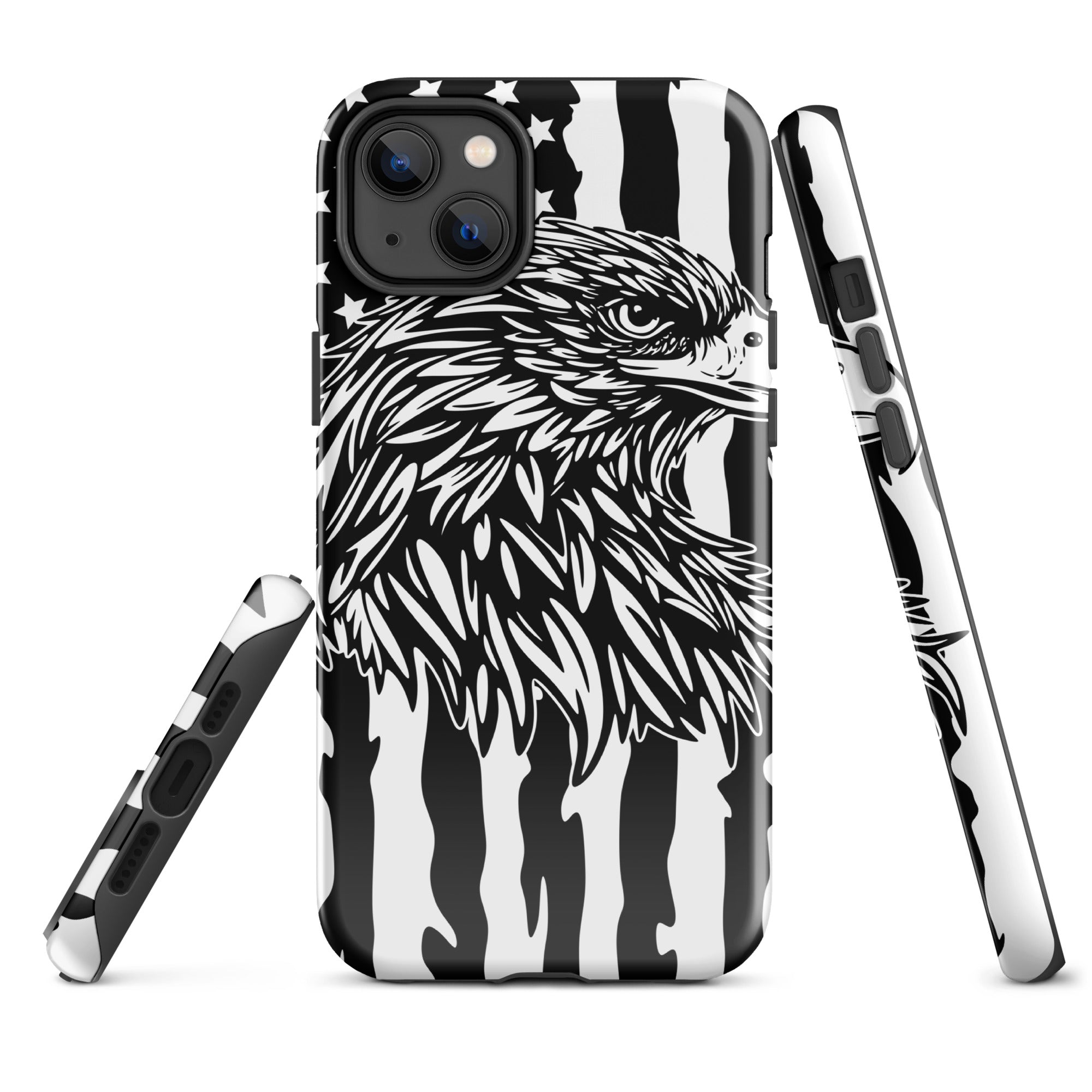 Tough Case for iPhone® Eagle Mono