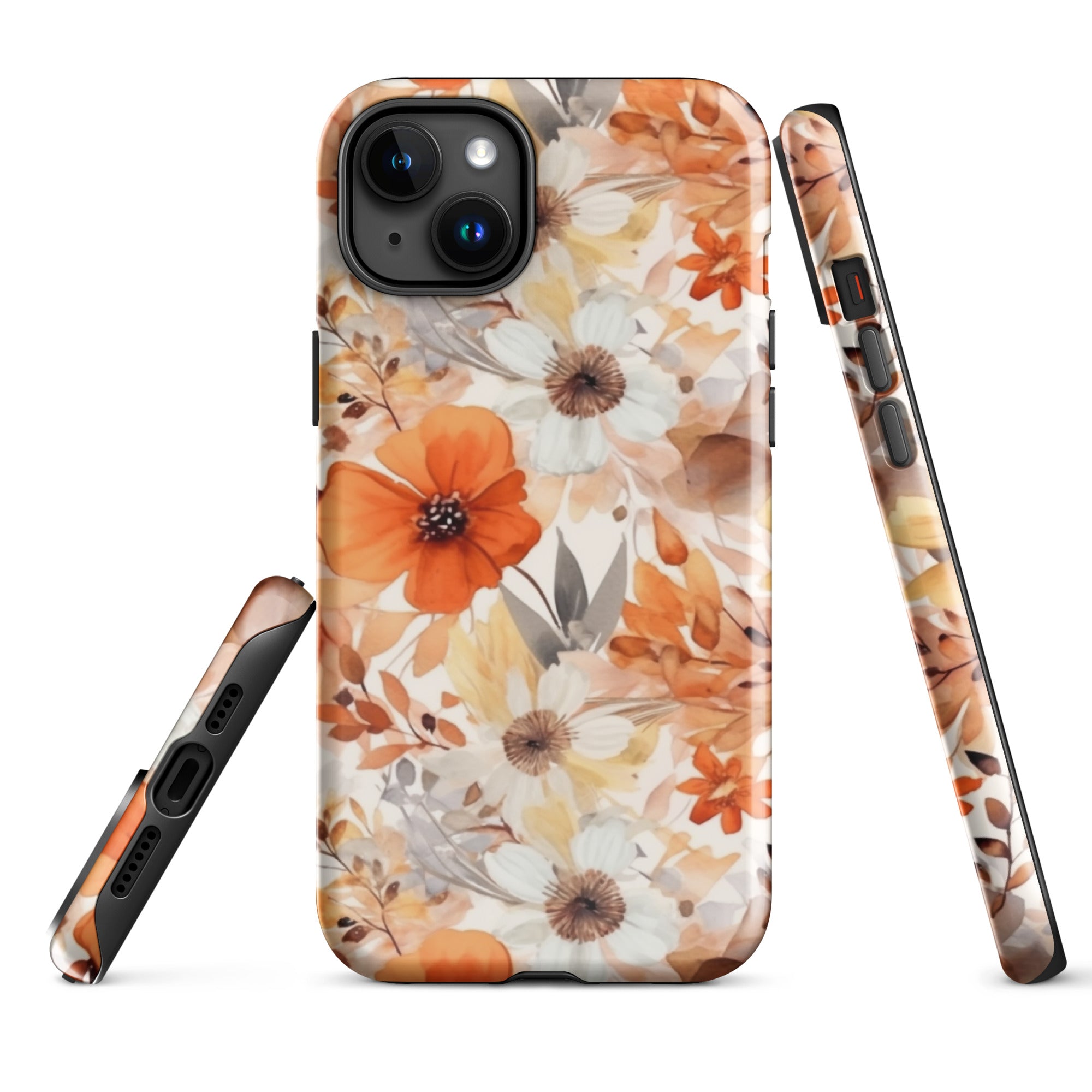 Tough Case for iPhone® Floral Pattern I