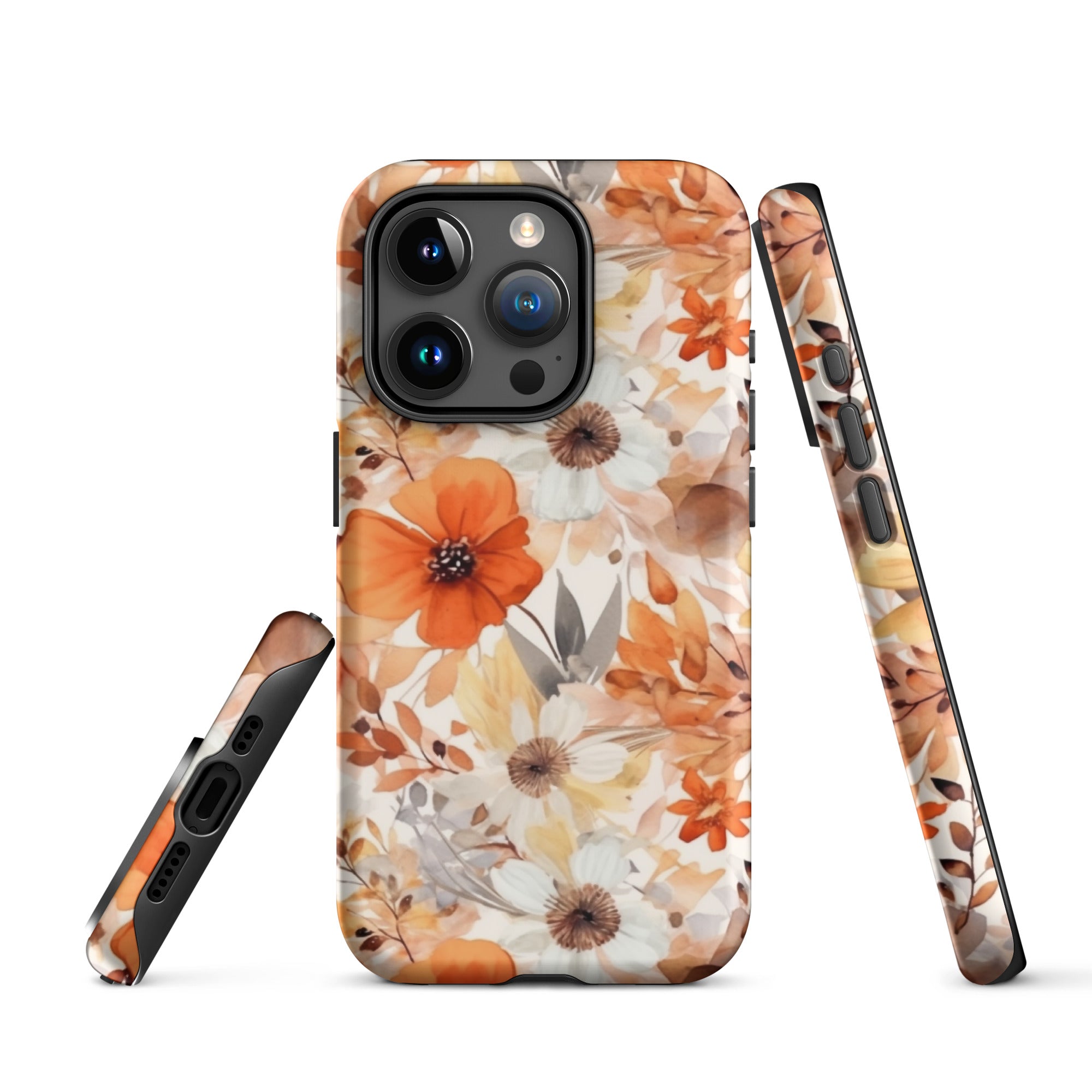 Tough Case for iPhone® Floral Pattern I