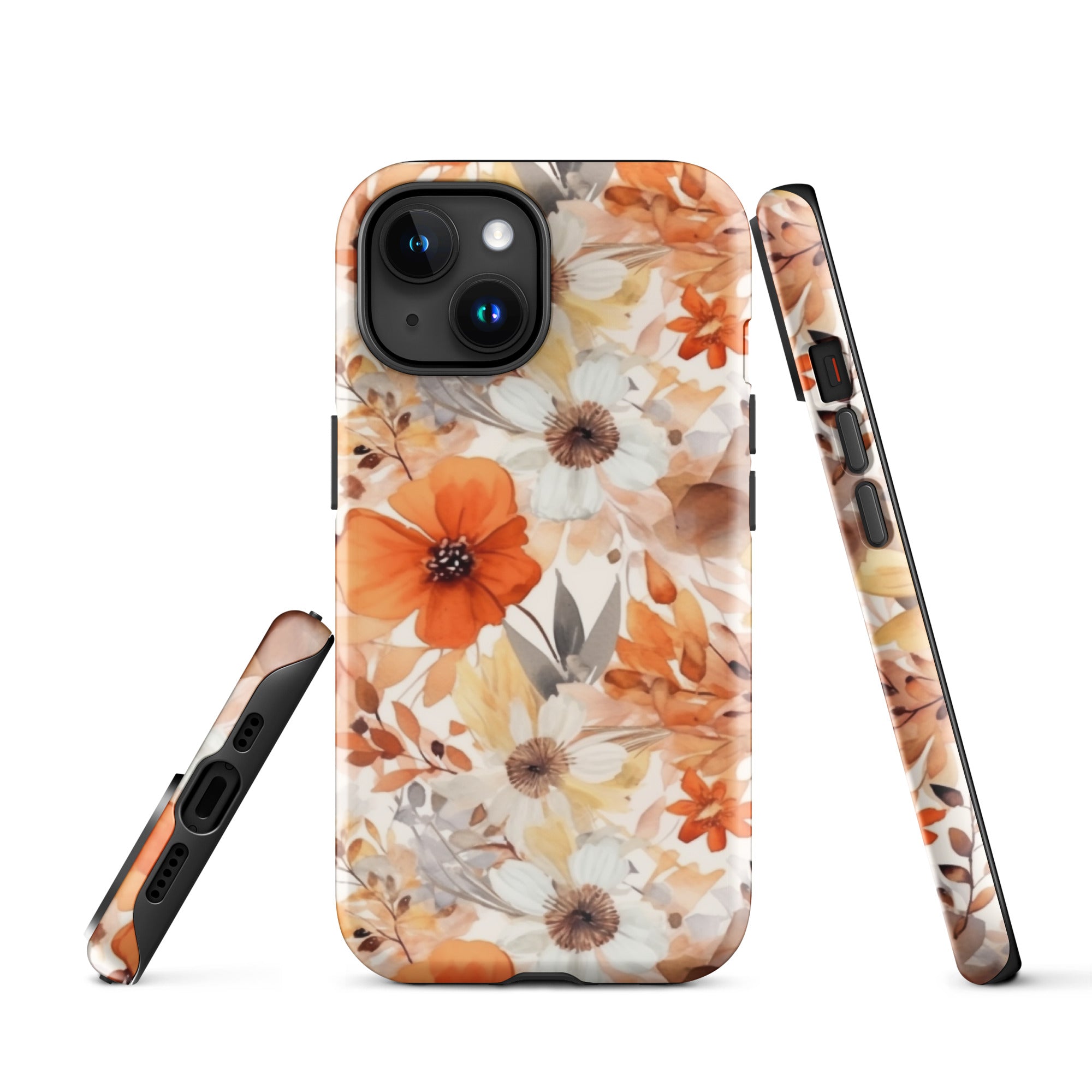 Tough Case for iPhone® Floral Pattern I