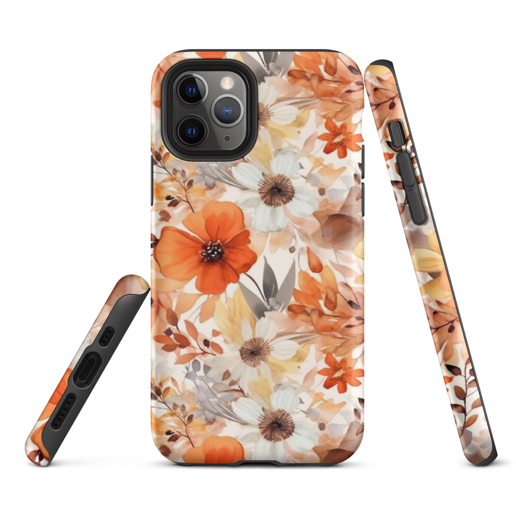 Tough Case for iPhone® Floral Pattern I