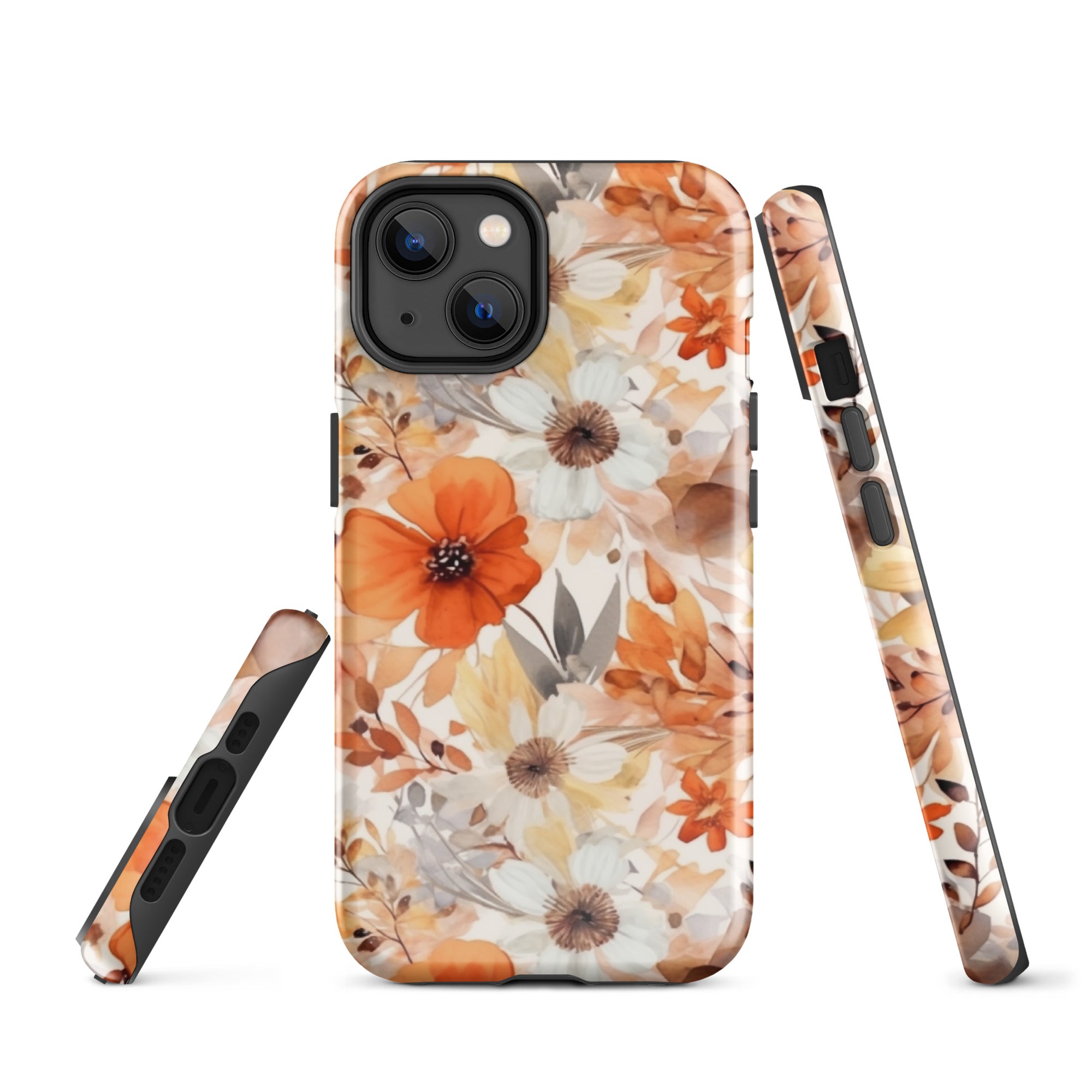 Tough Case for iPhone® Floral Pattern I
