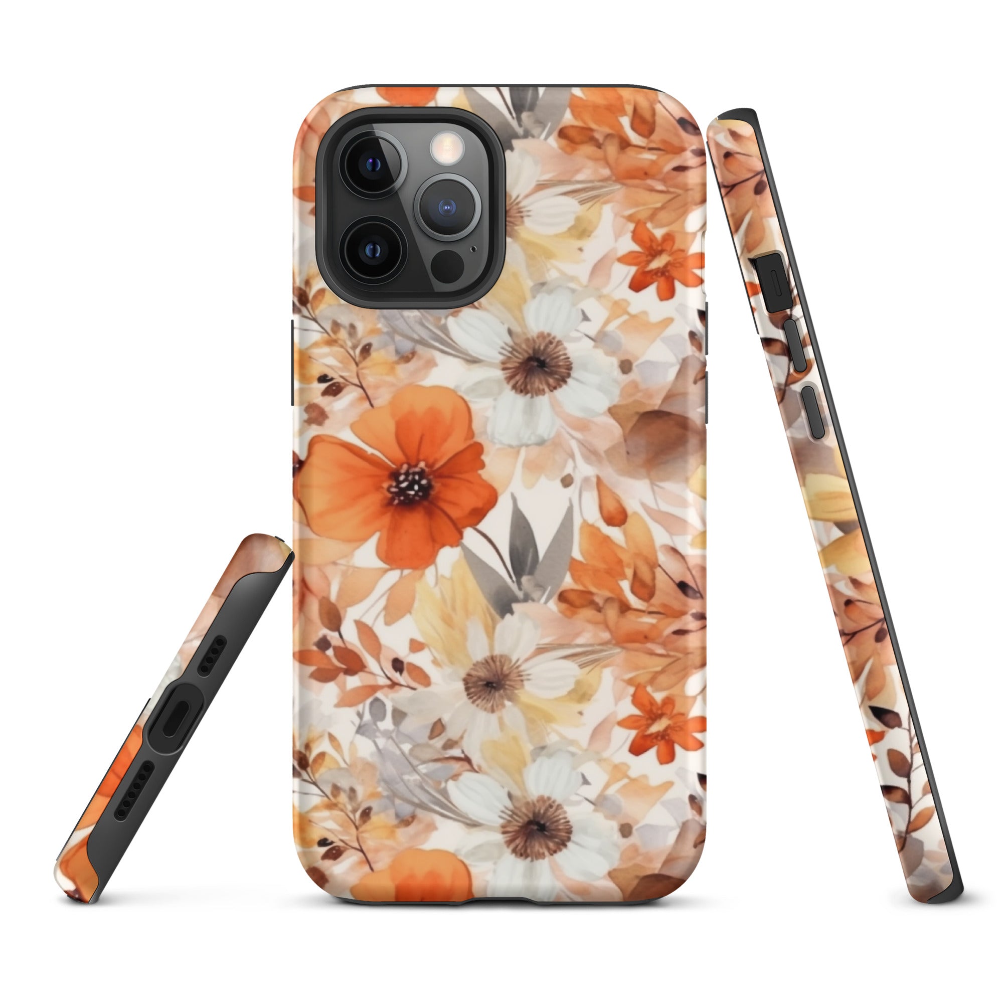 Tough Case for iPhone® Floral Pattern I