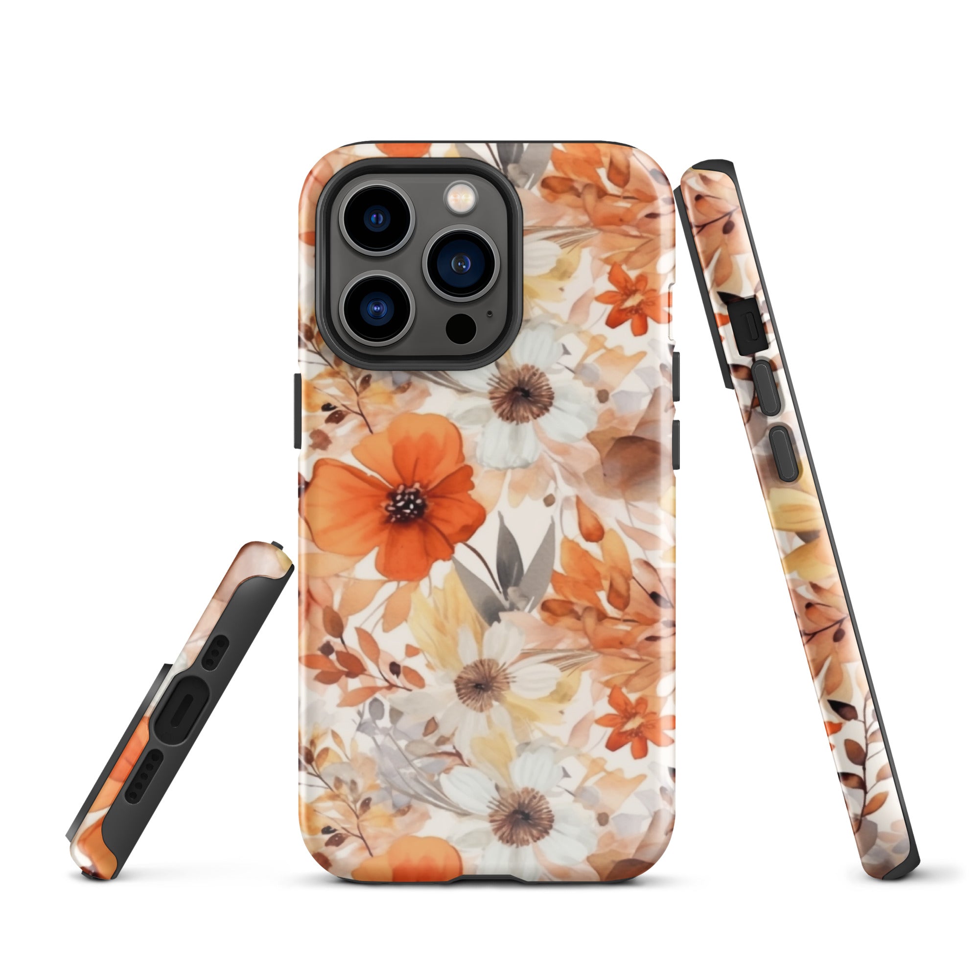 Tough Case for iPhone® Floral Pattern I