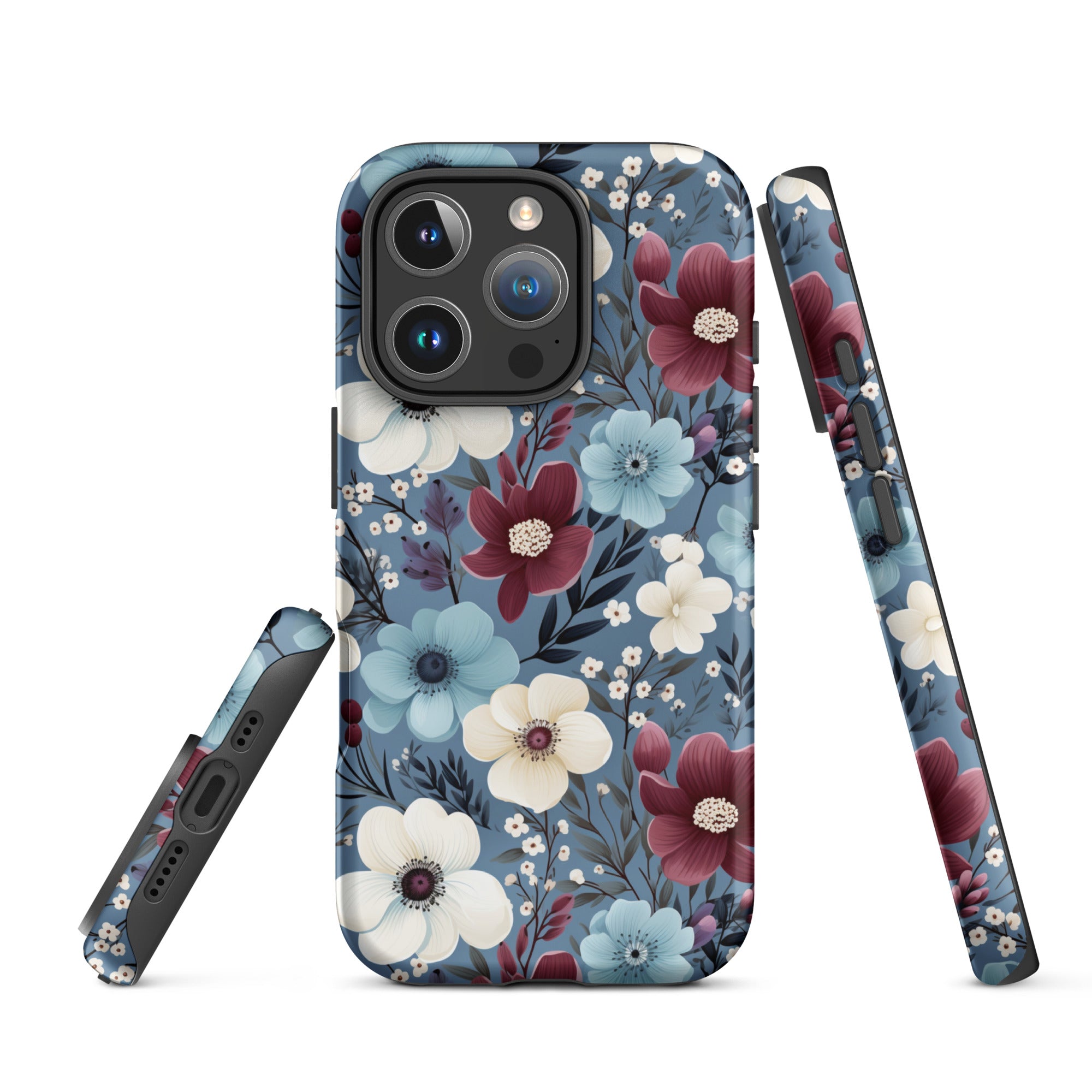 Tough Case for iPhone® Floral Pattern II