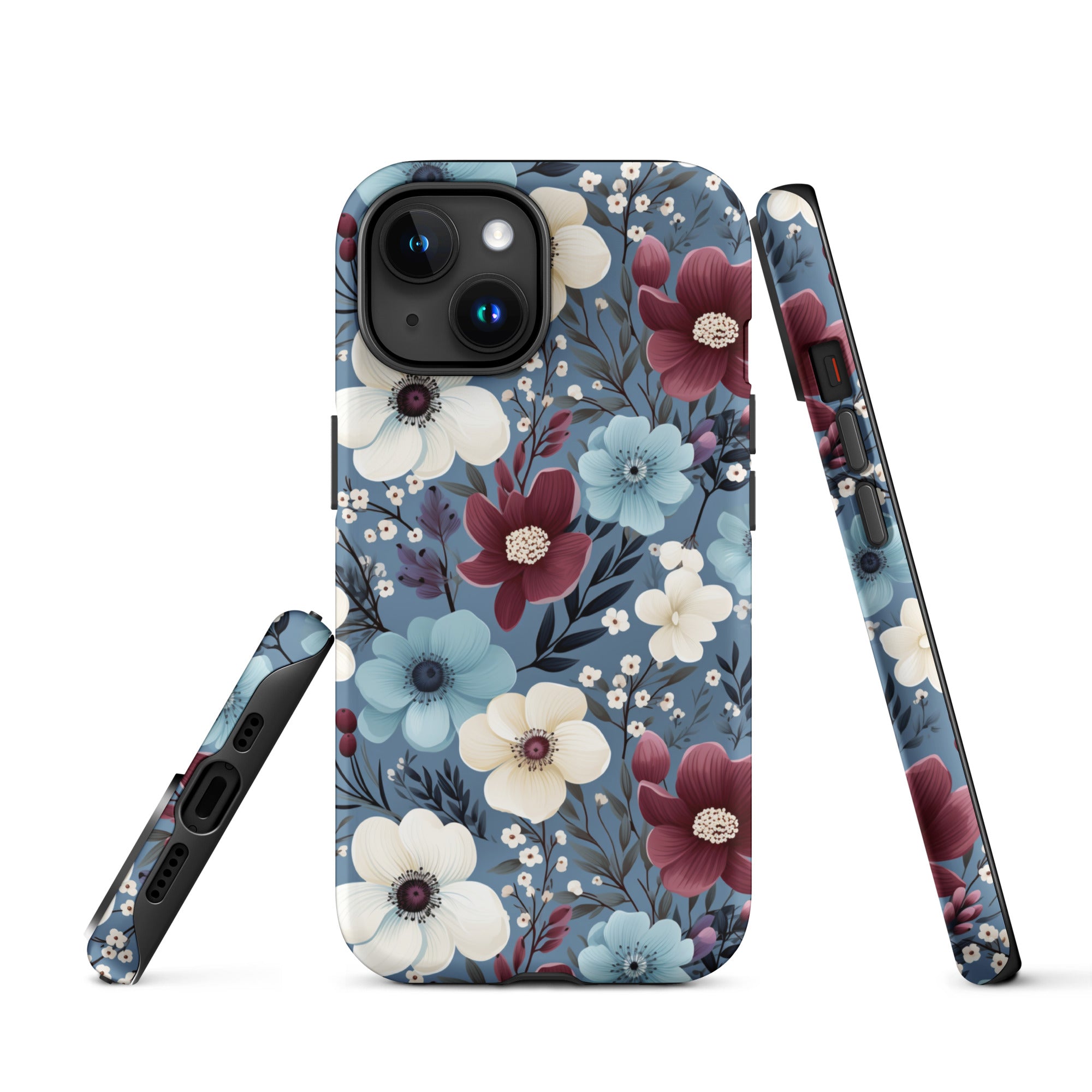 Tough Case for iPhone® Floral Pattern II