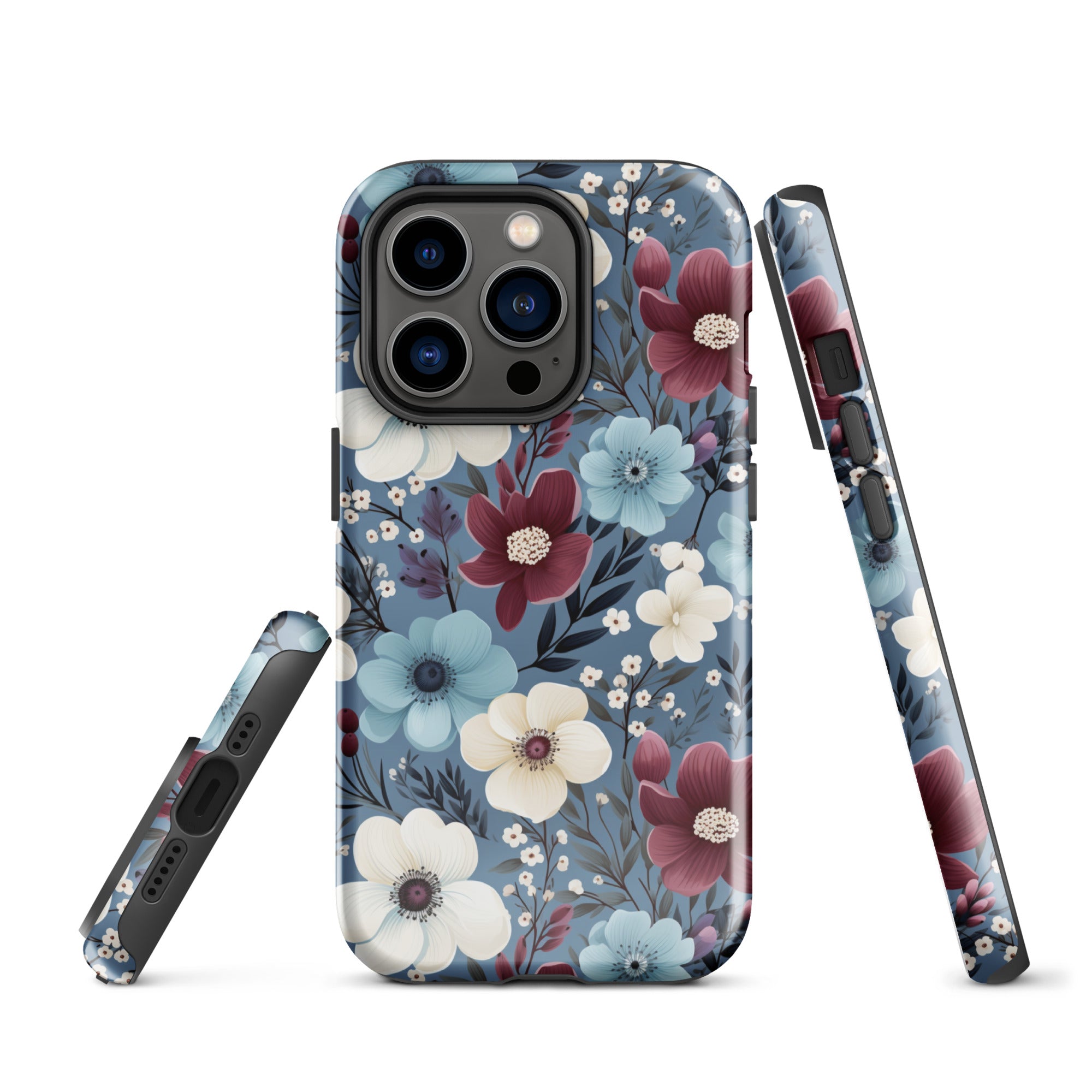 Tough Case for iPhone® Floral Pattern II