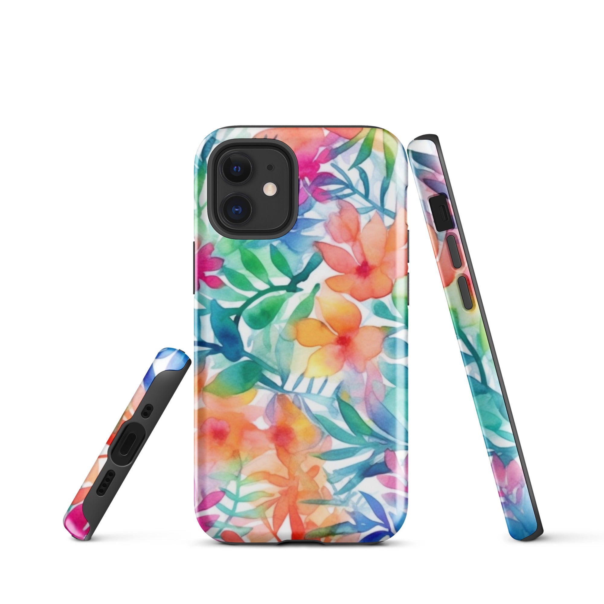 Tough Case for iPhone® Floral Pattern III