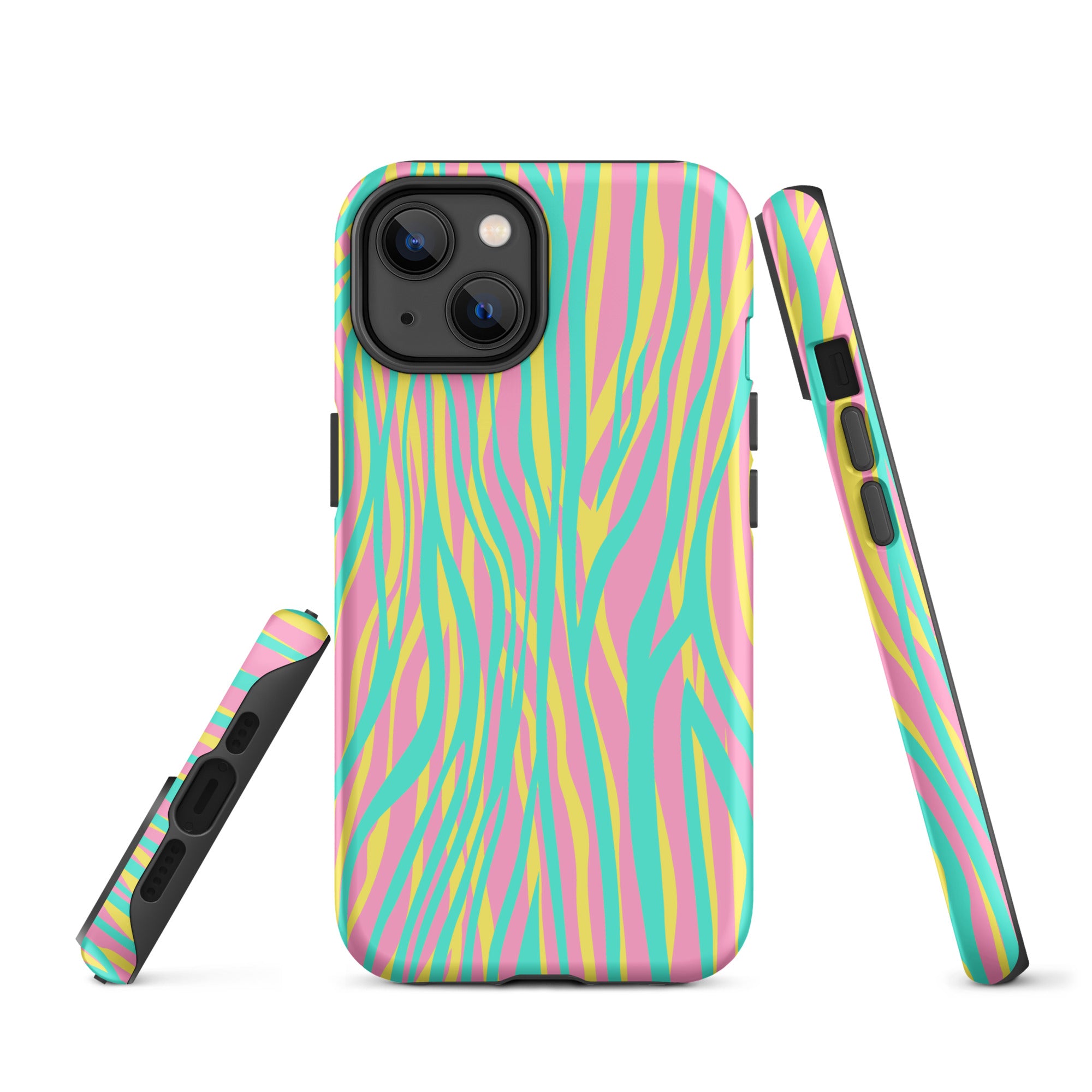Tough Case for iPhone® Funky Zebra Pattern I