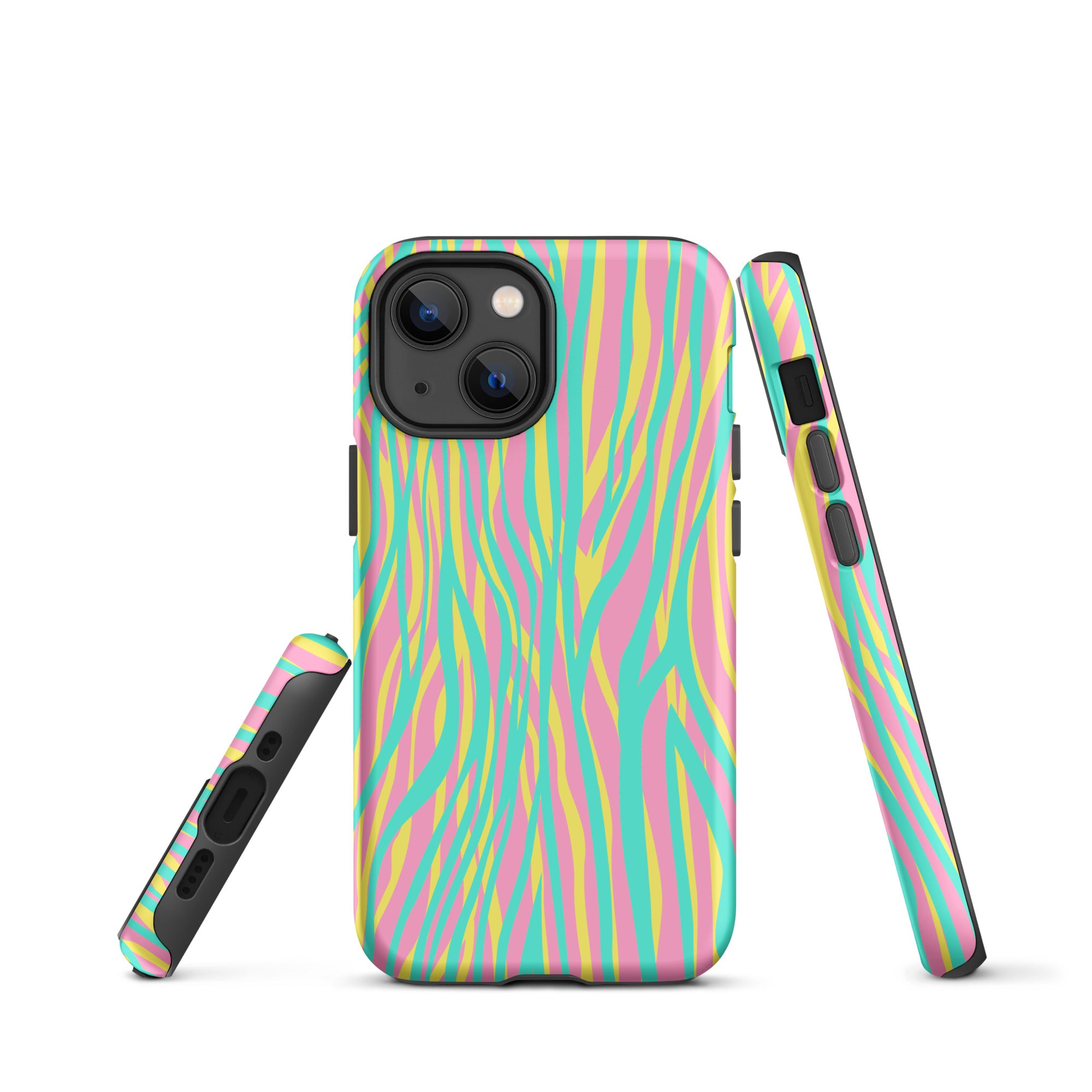 Tough Case for iPhone® Funky Zebra Pattern I