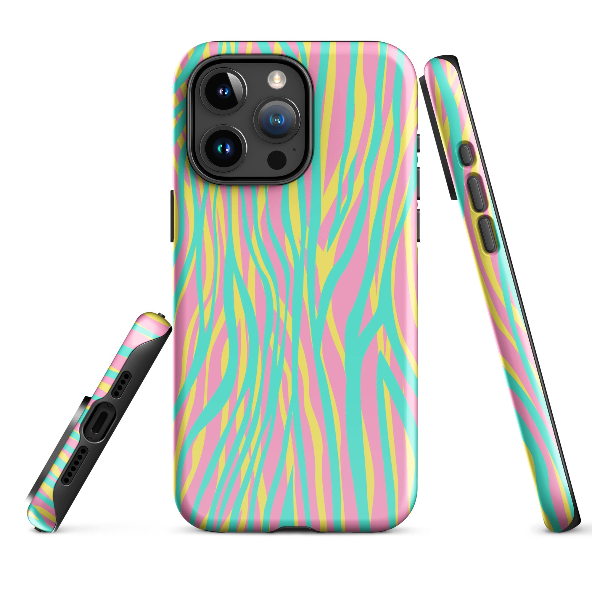 Tough Case for iPhone® Funky Zebra Pattern I