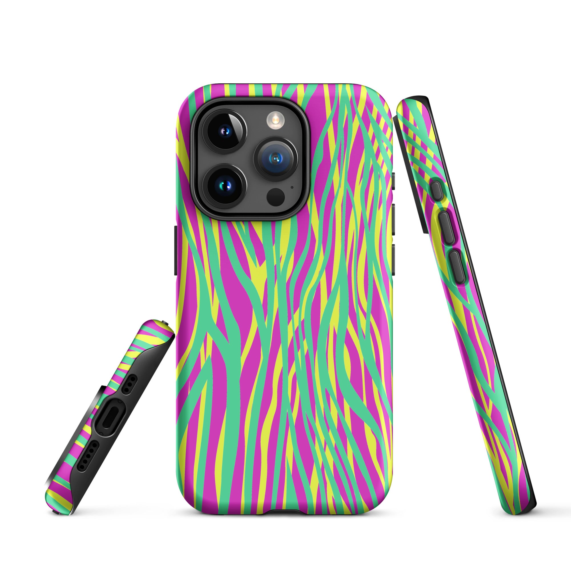 Tough Case for iPhone® Funky Zebra Pattern II