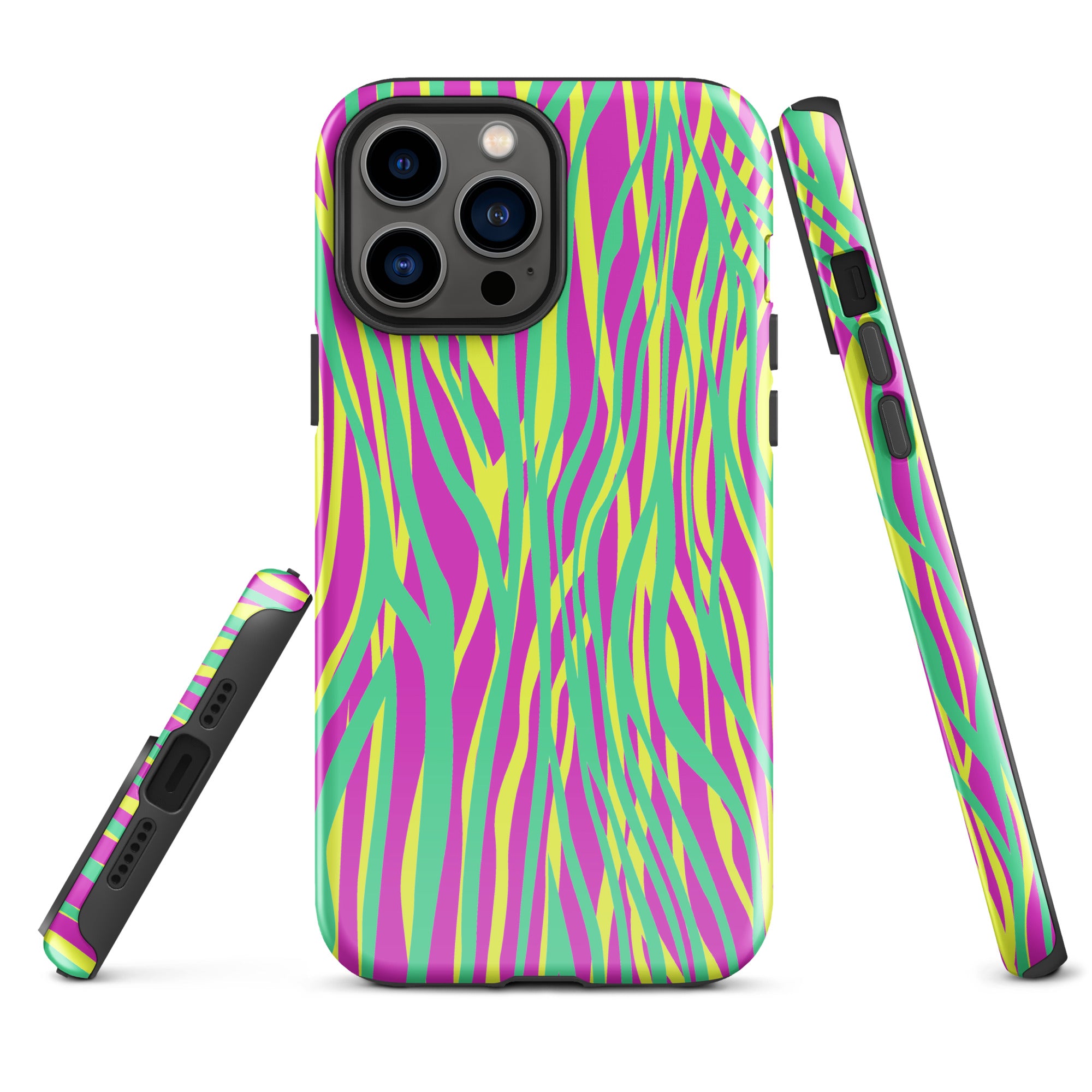 Tough Case for iPhone® Funky Zebra Pattern II