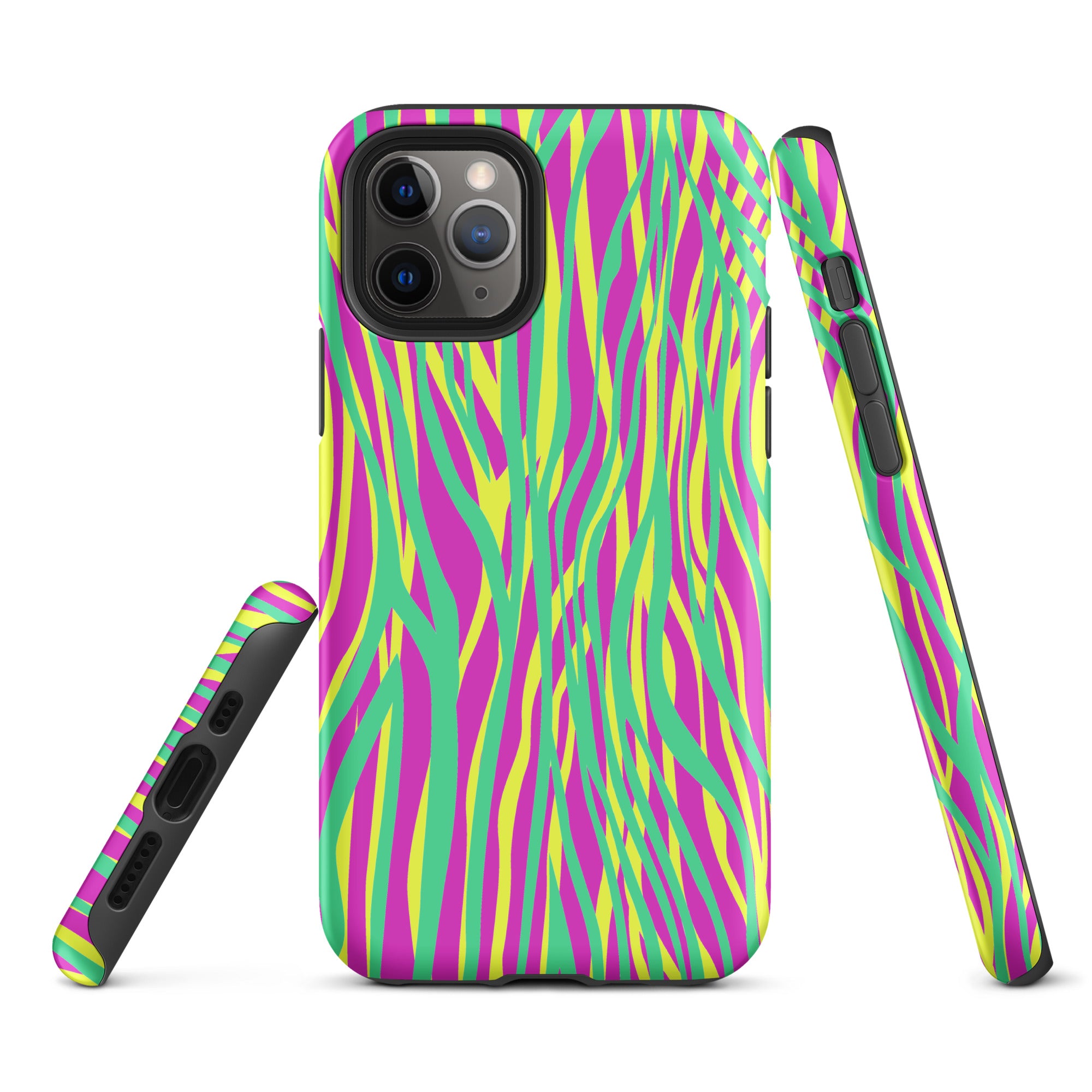 Tough Case for iPhone® Funky Zebra Pattern II