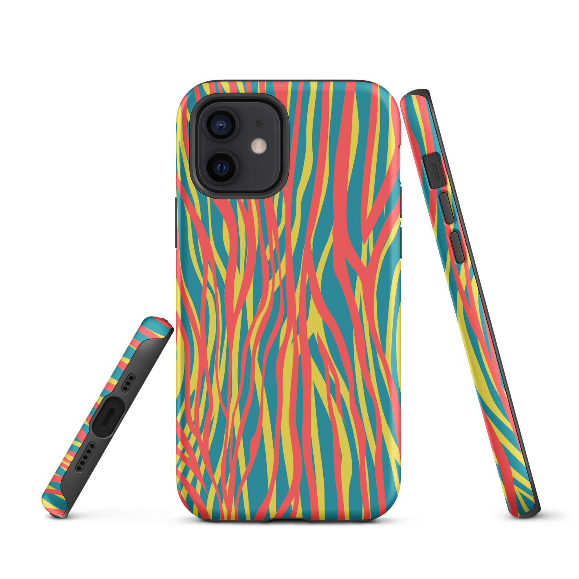 Tough Case for iPhone® Funky Zebra Pattern III