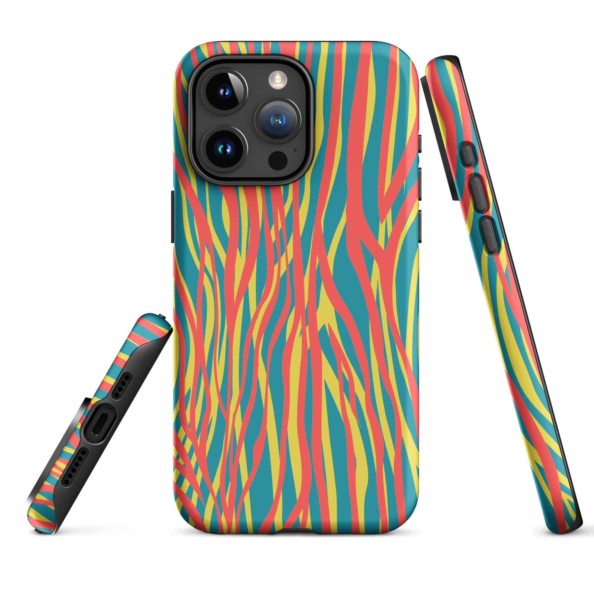 Tough Case for iPhone® Funky Zebra Pattern III