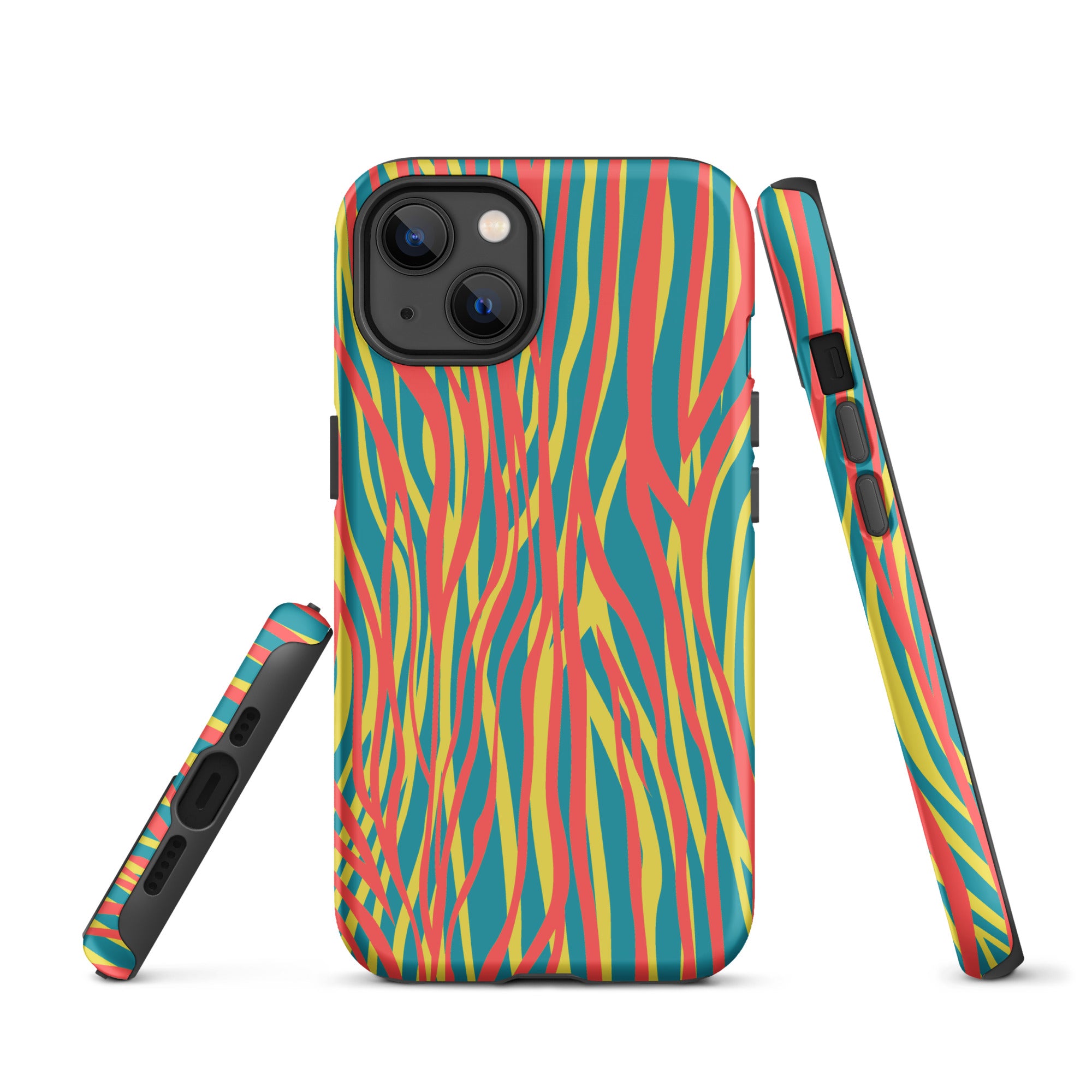 Tough Case for iPhone® Funky Zebra Pattern III