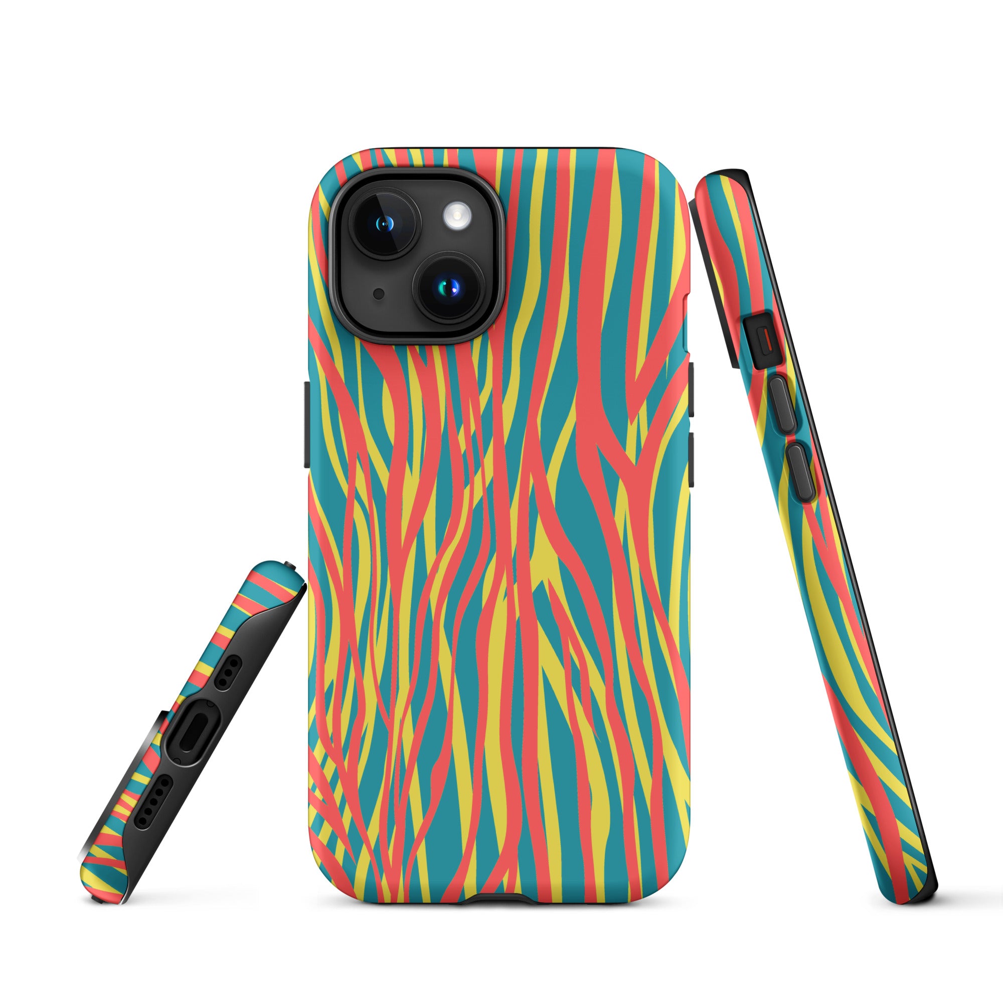 Tough Case for iPhone® Funky Zebra Pattern III