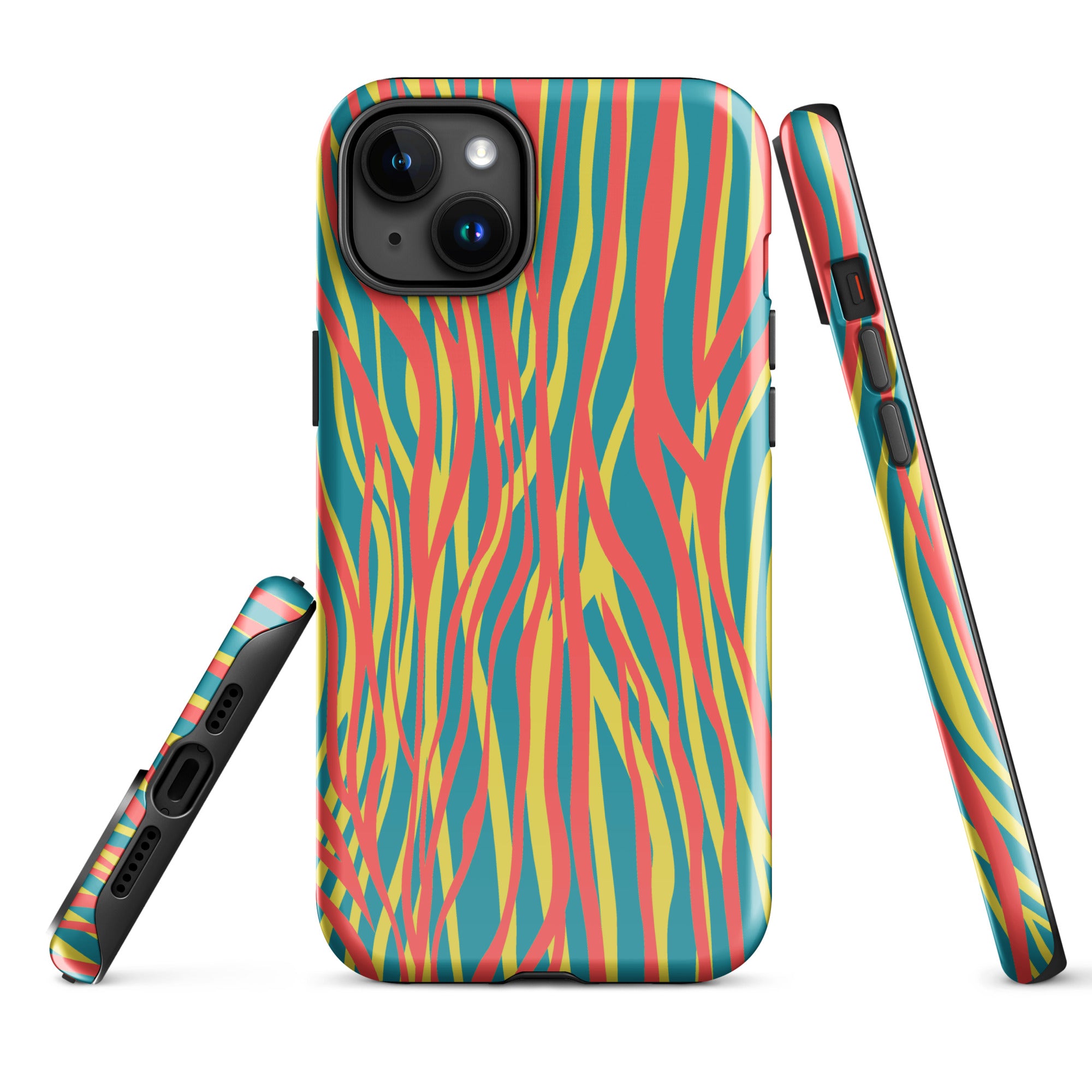 Tough Case for iPhone® Funky Zebra Pattern III
