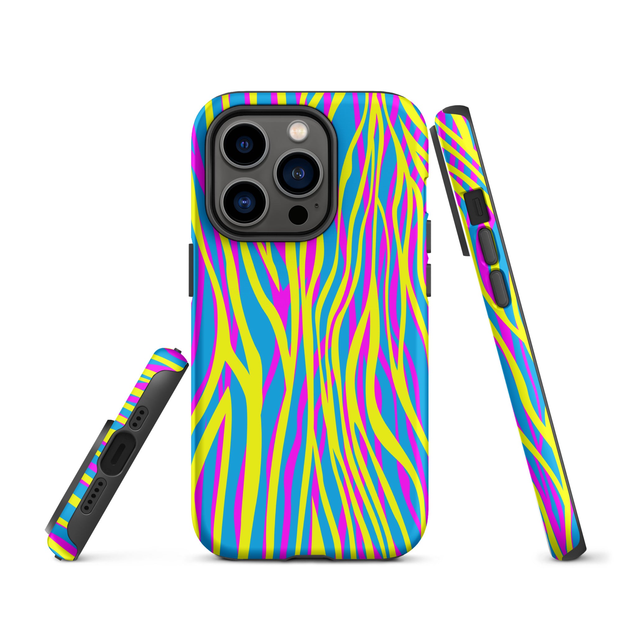 Tough Case for iPhone® Funky Zebra Pattern IV