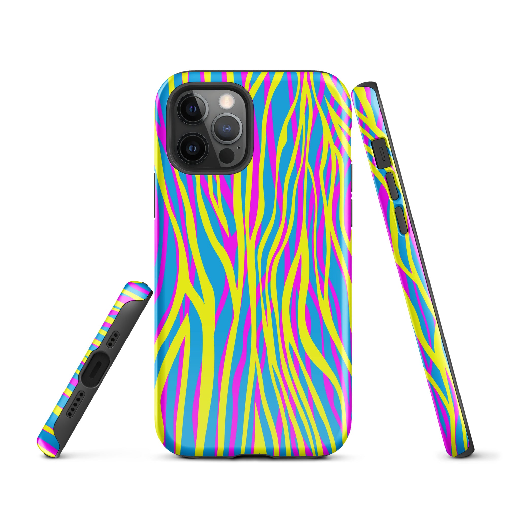Tough Case for iPhone® Funky Zebra Pattern IV