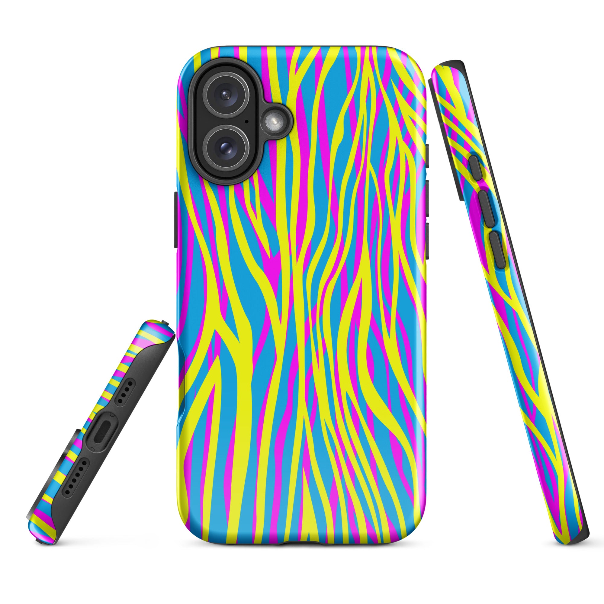 Tough Case for iPhone® Funky Zebra Pattern IV